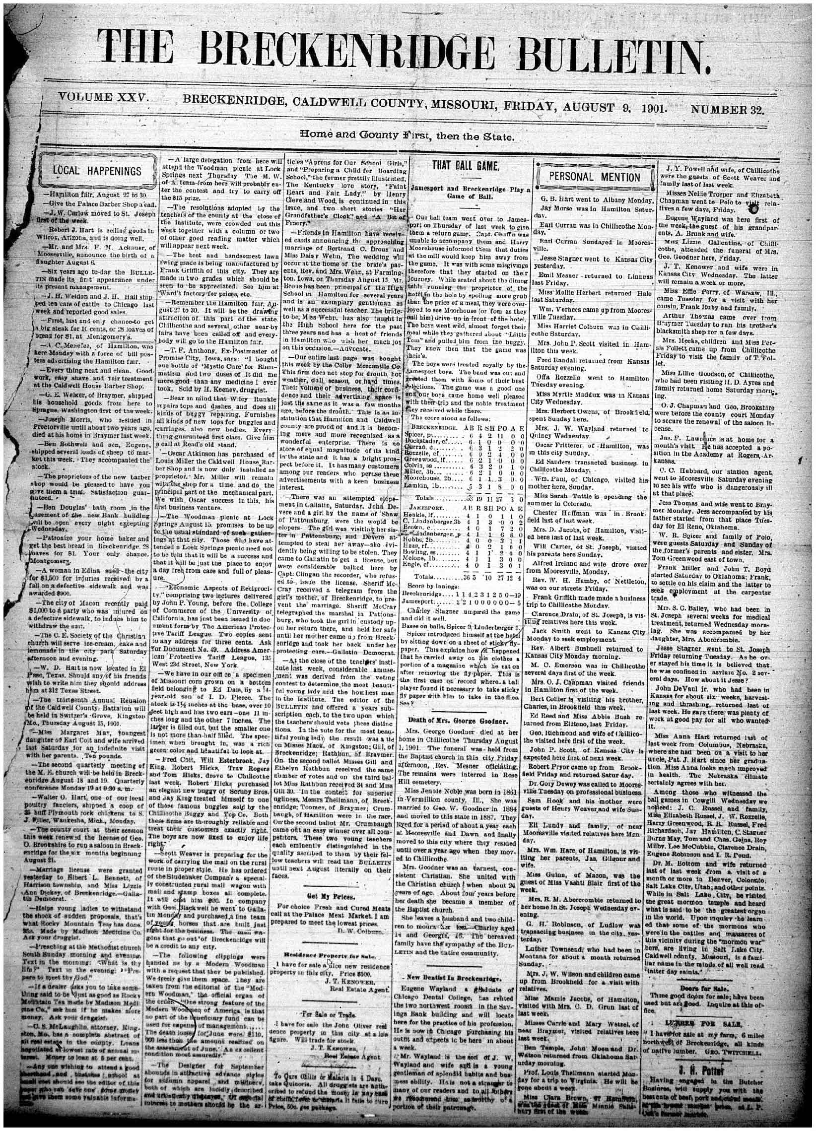 [Breckenridge Bulletin]