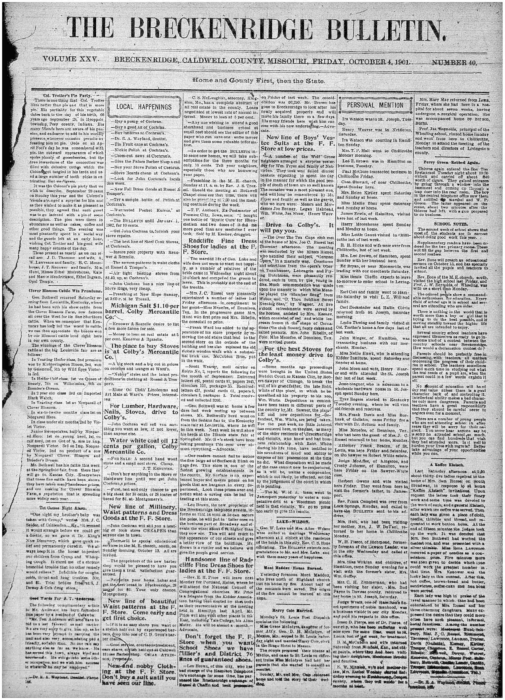 [Breckenridge Bulletin]