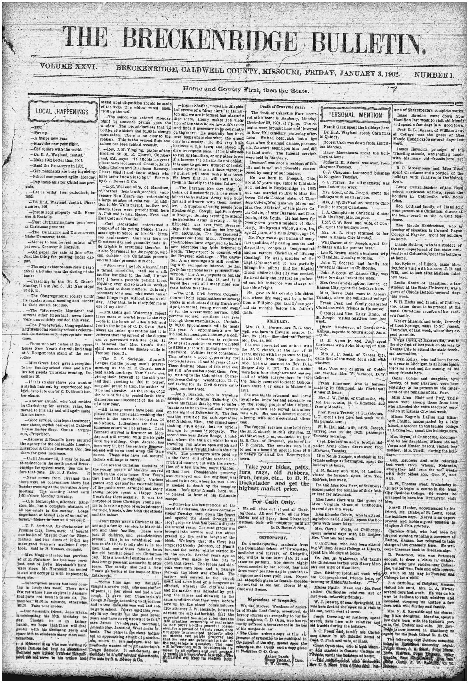 [Breckenridge Bulletin]