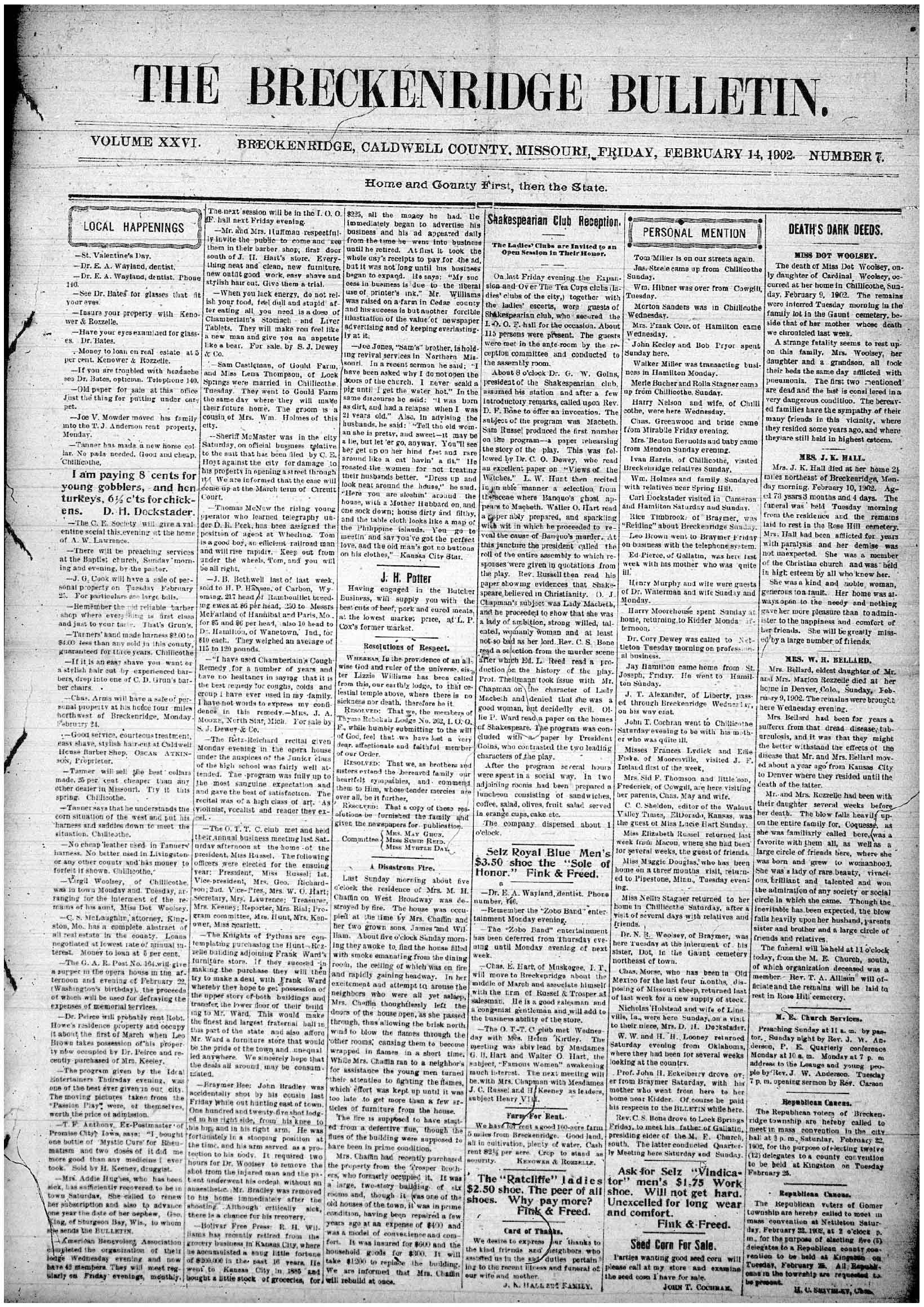 [Breckenridge Bulletin]