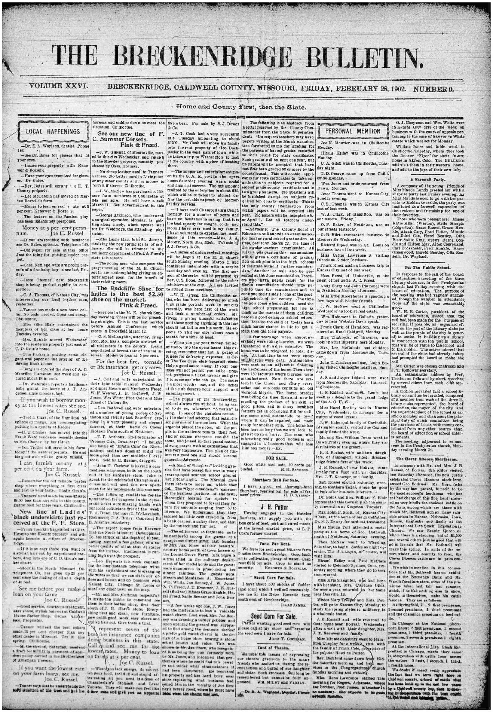 [Breckenridge Bulletin]