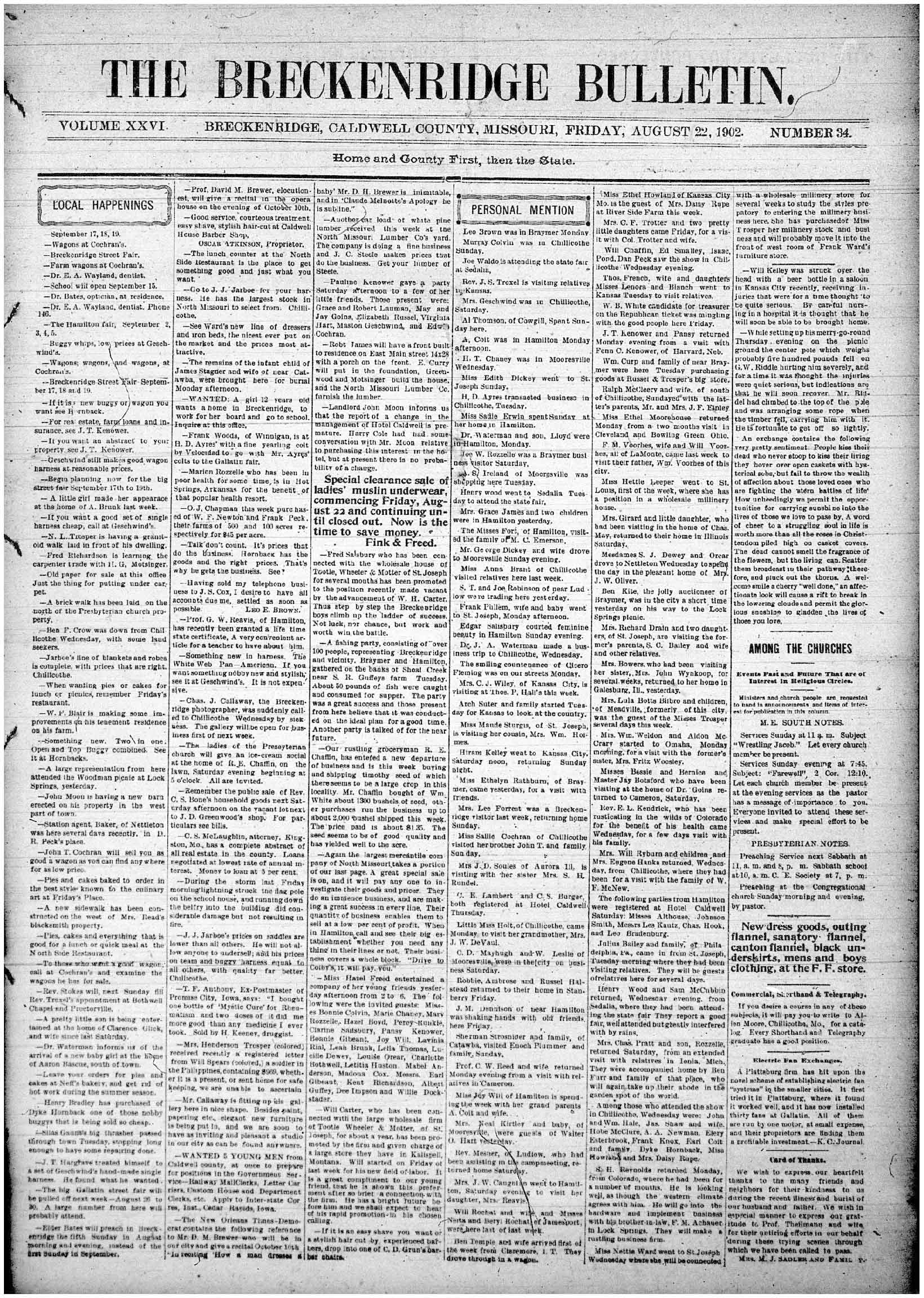 [Breckenridge Bulletin]