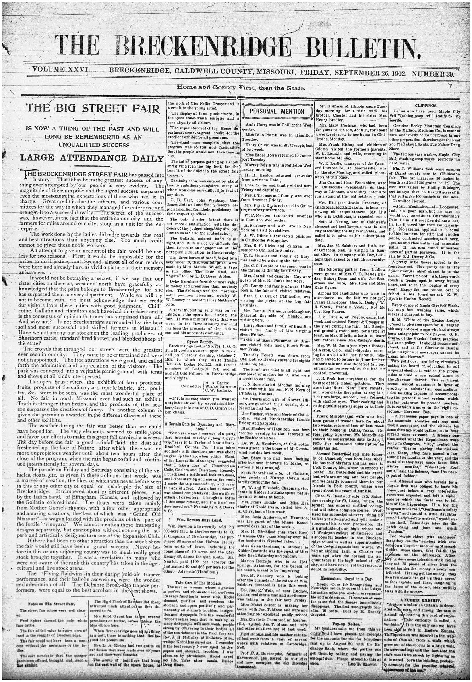 [Breckenridge Bulletin]