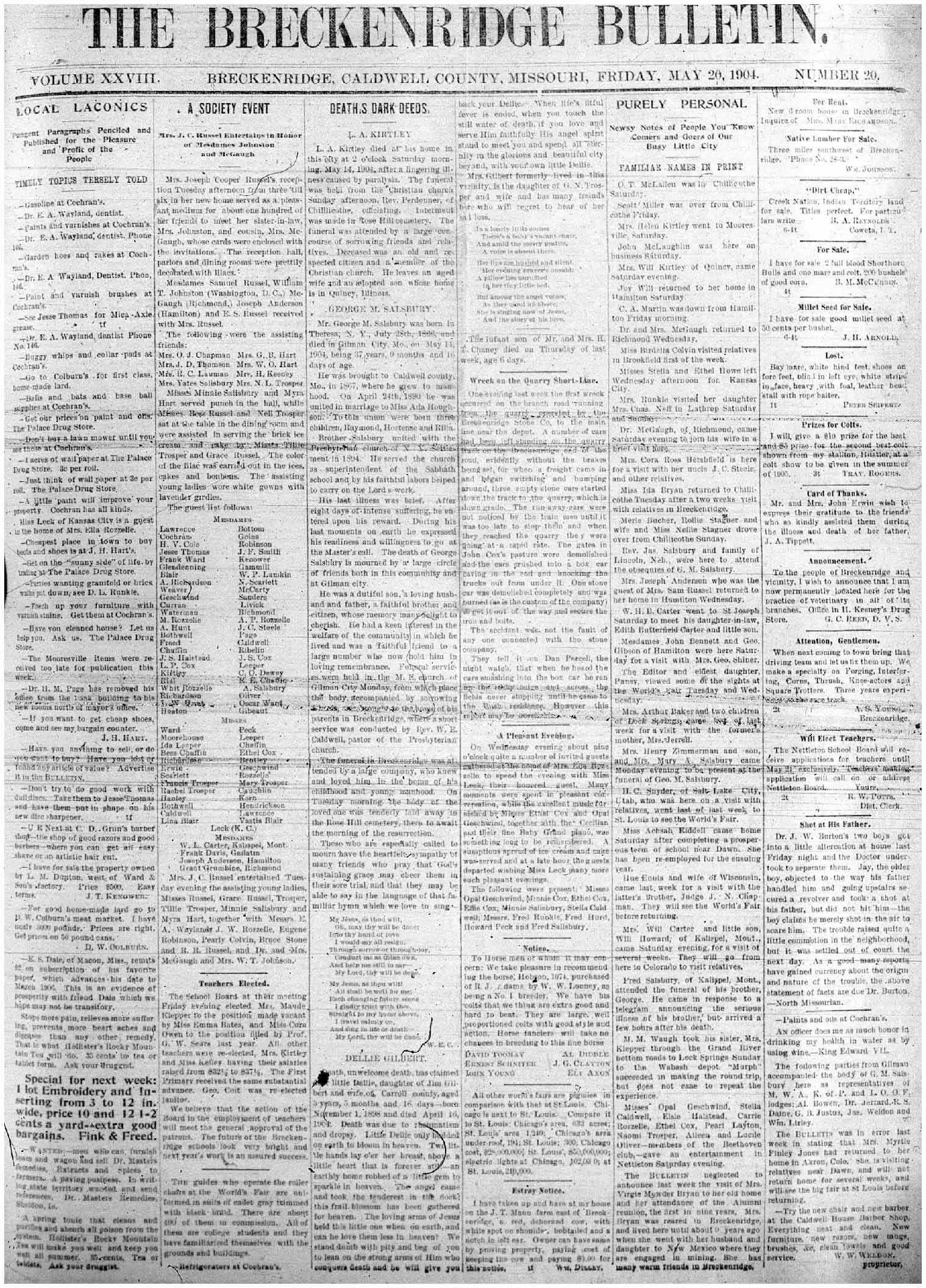 [Breckenridge Bulletin]