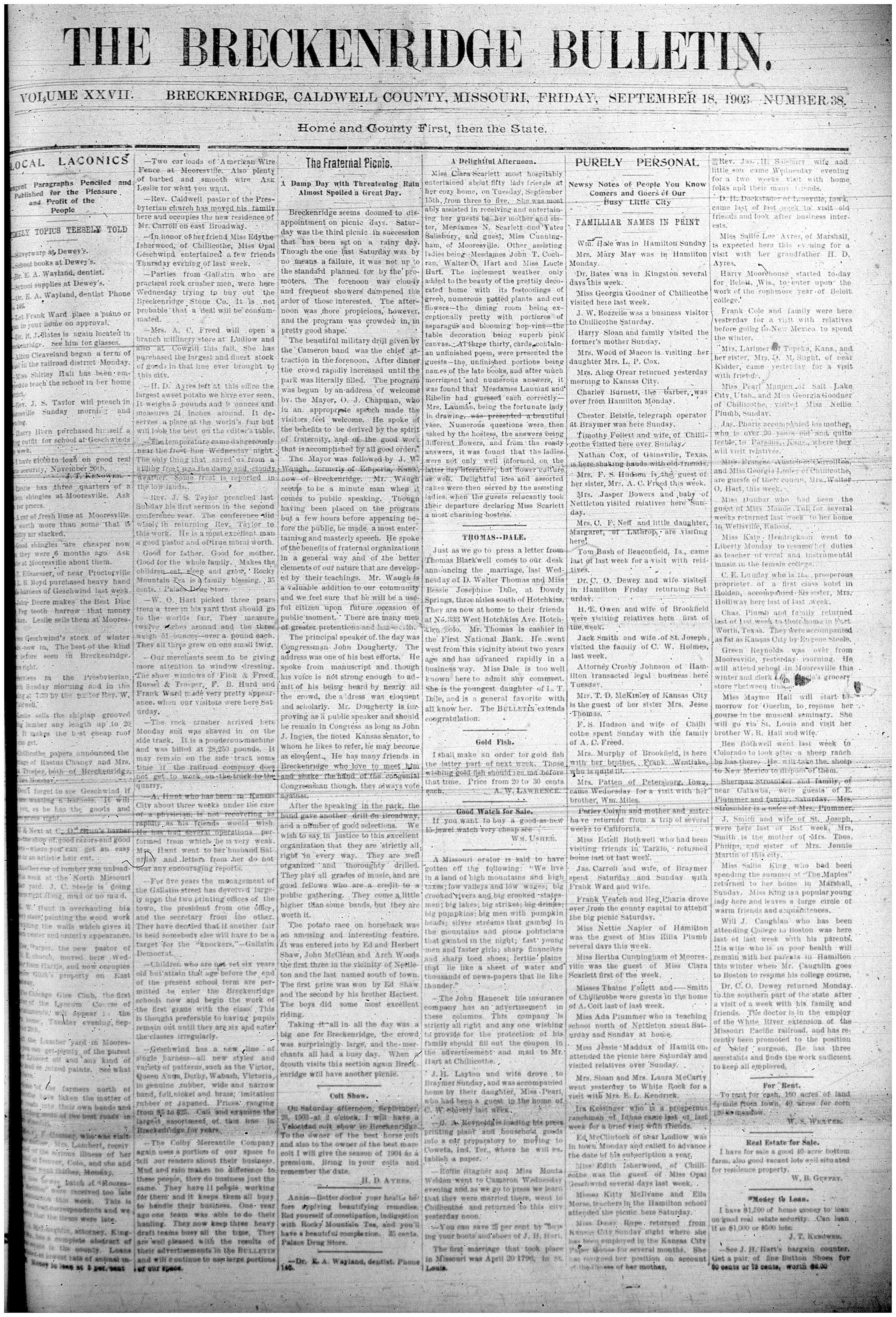 [Breckenridge Bulletin]