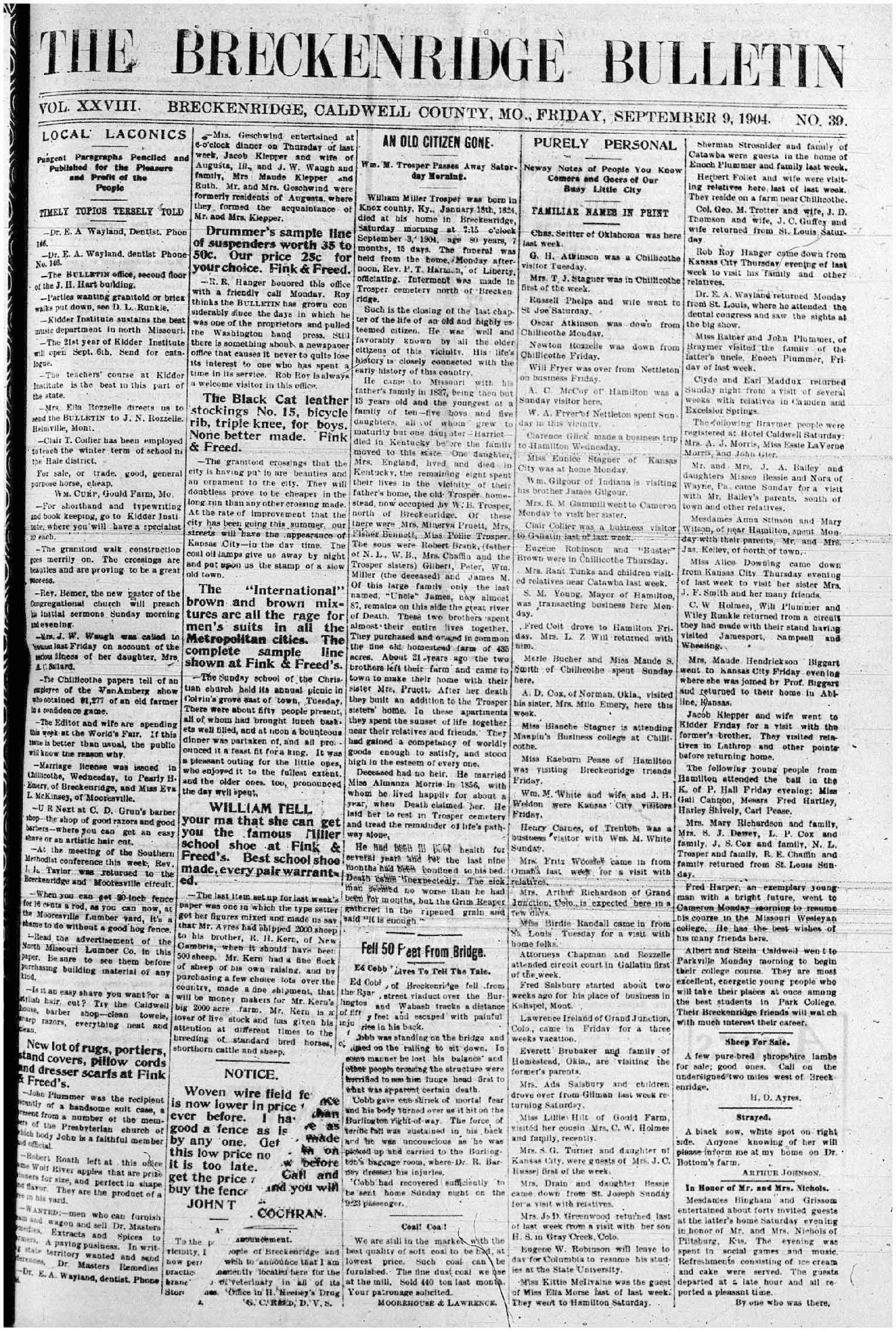 [Breckenridge Bulletin]