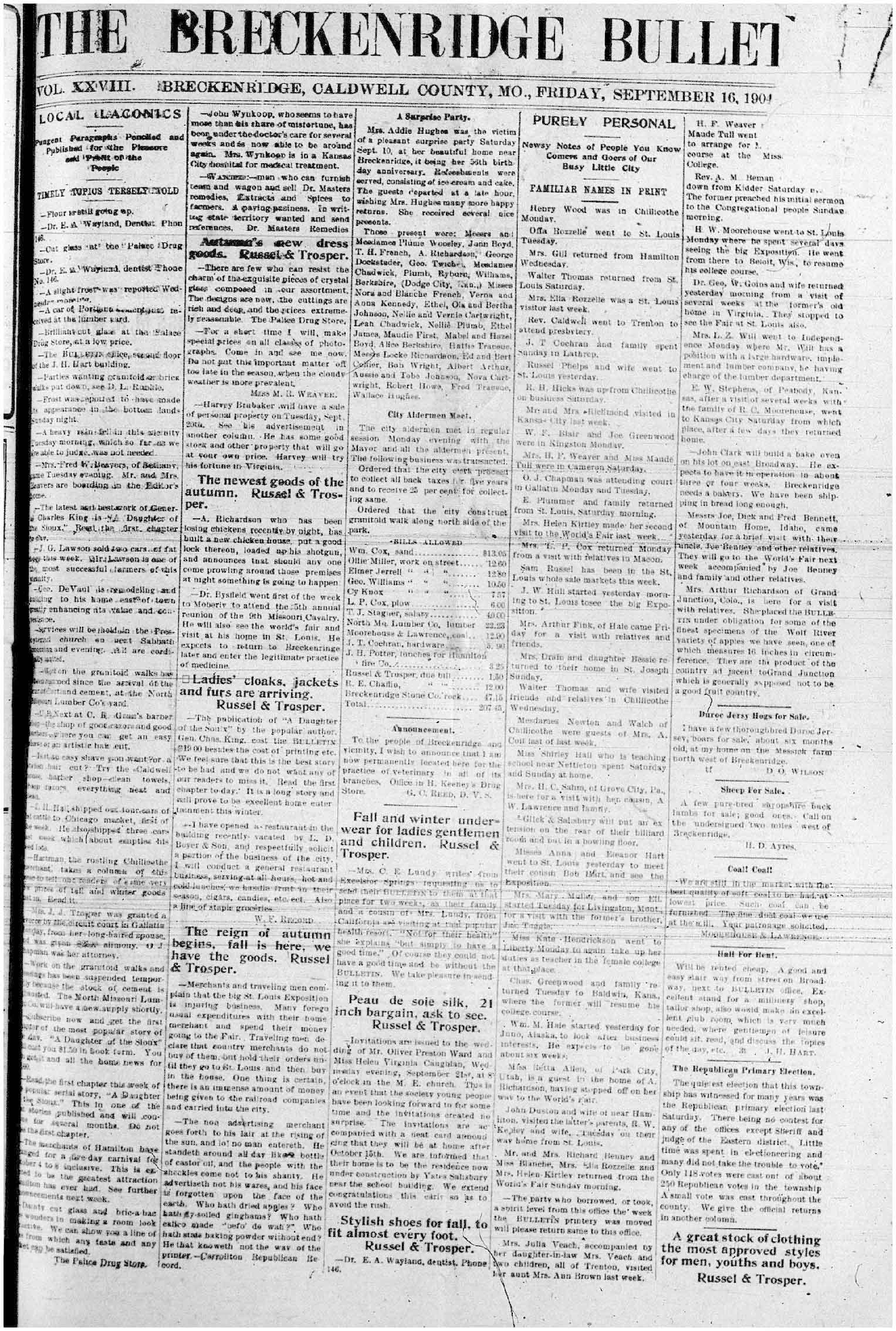 [Breckenridge Bulletin]