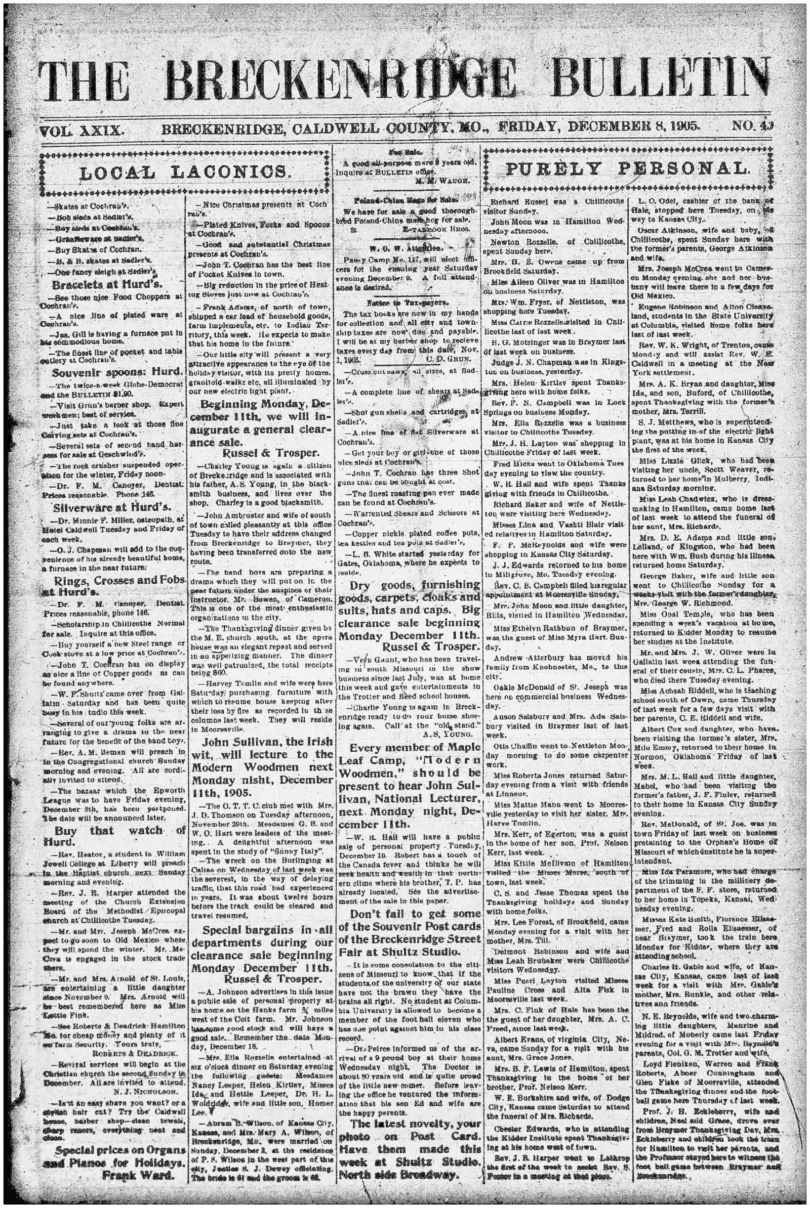 [Breckenridge Bulletin]