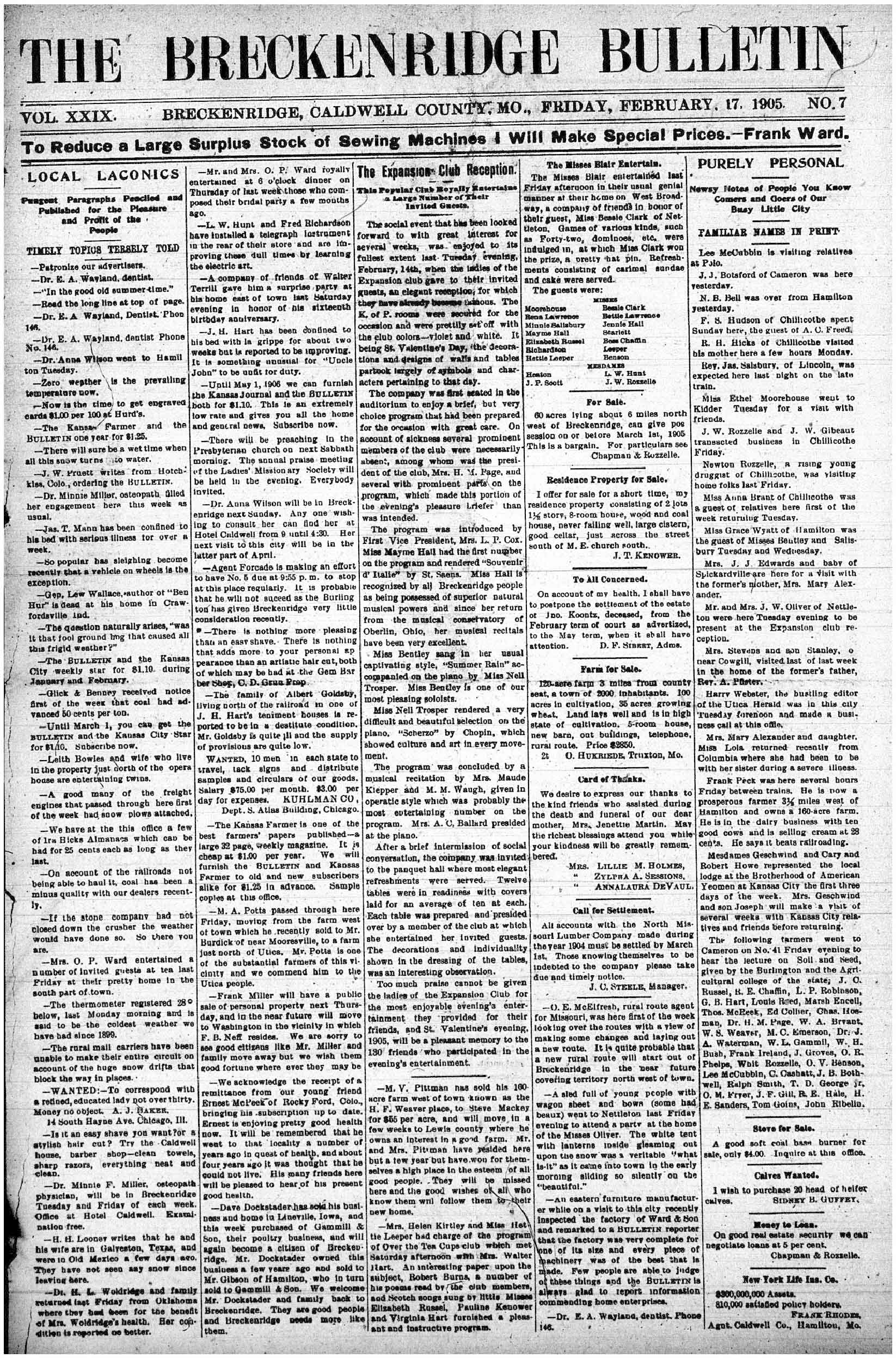 [Breckenridge Bulletin]