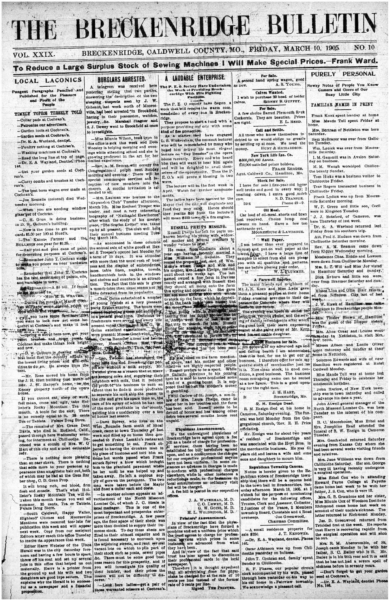 [Breckenridge Bulletin]