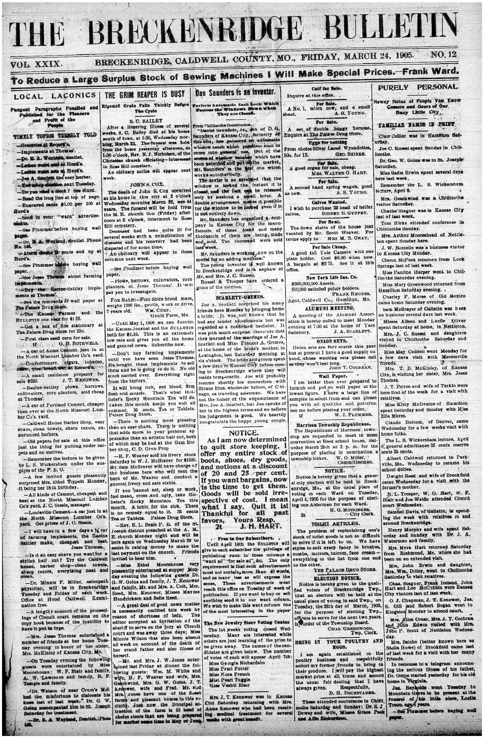 [Breckenridge Bulletin]