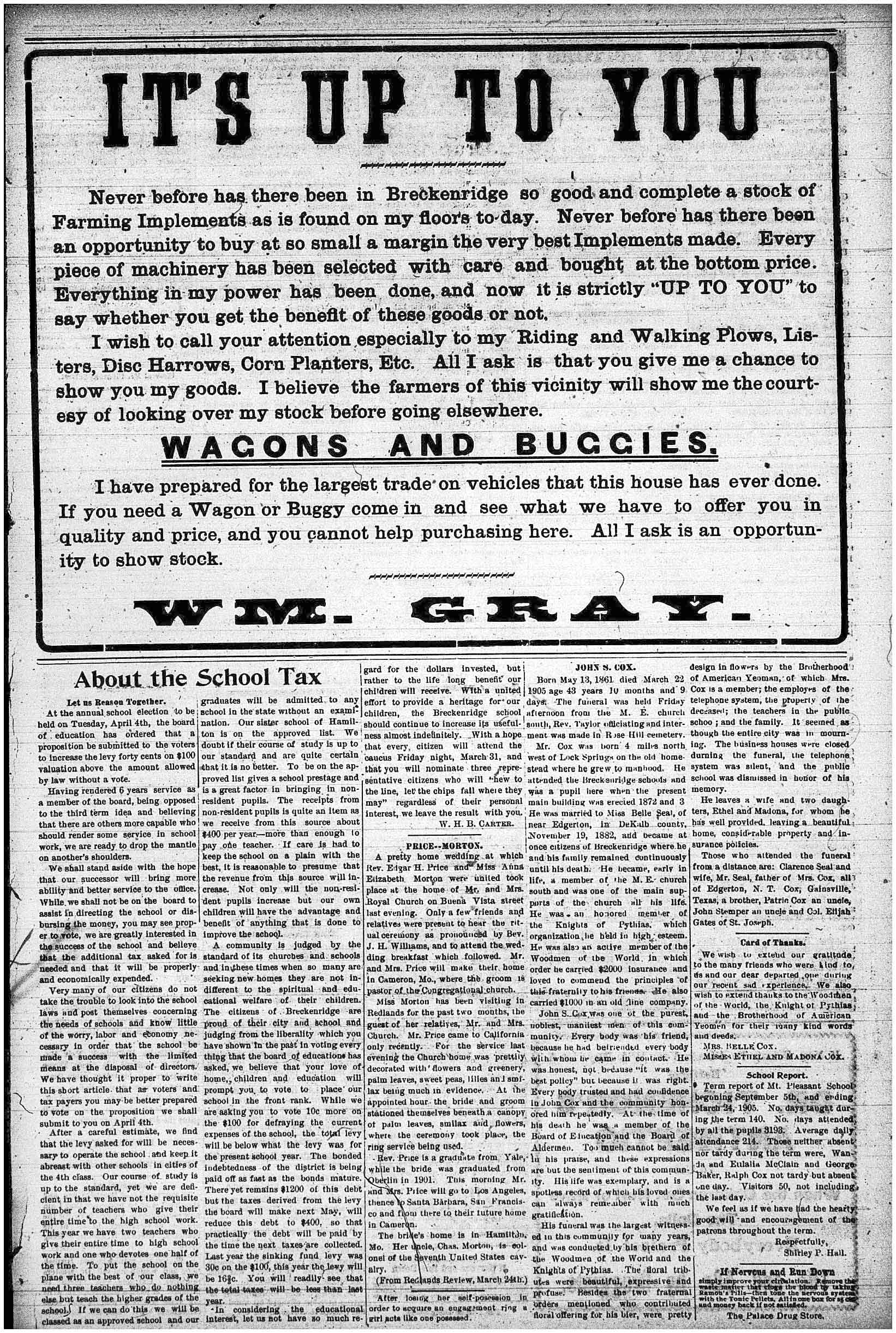 [Breckenridge Bulletin]