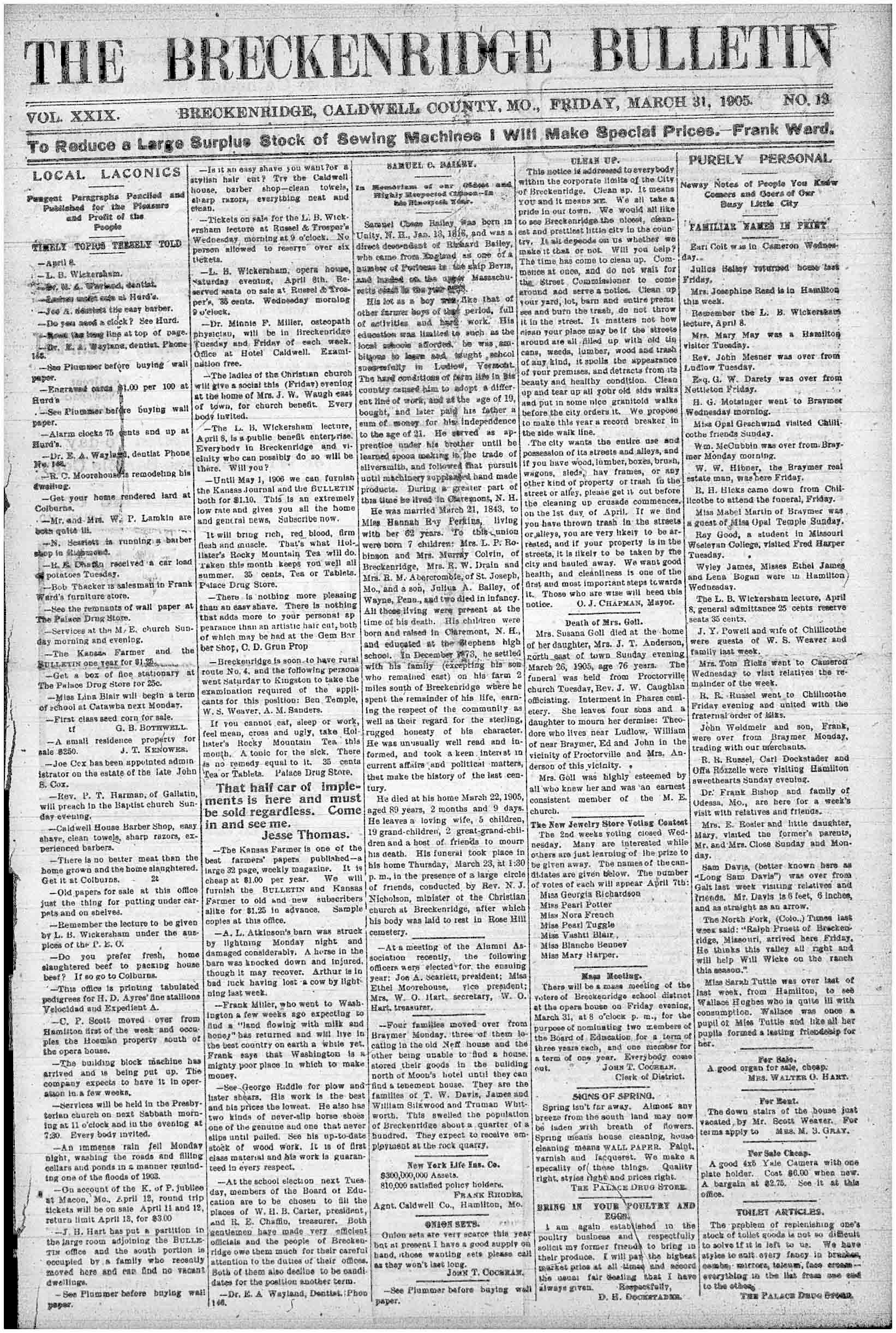 [Breckenridge Bulletin]