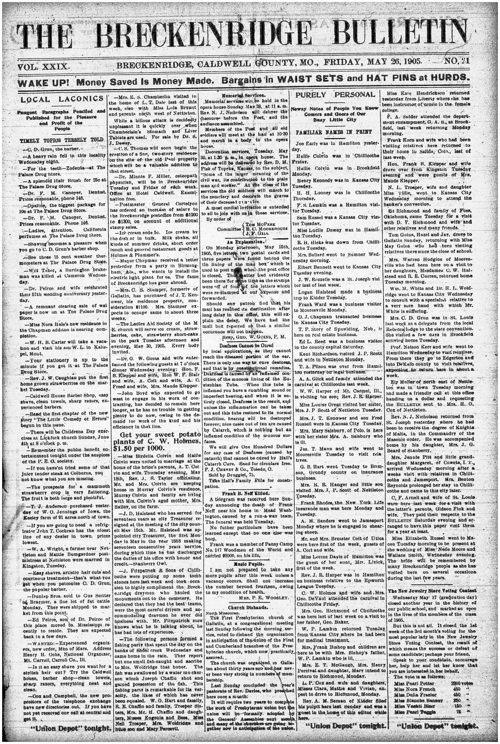 [Breckenridge Bulletin]