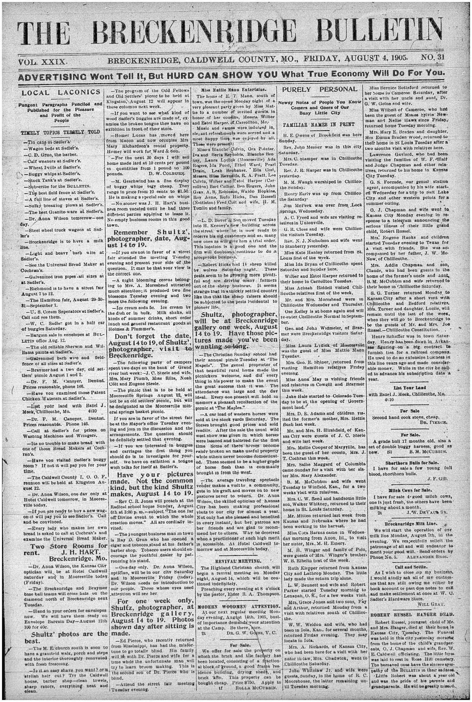 [Breckenridge Bulletin]