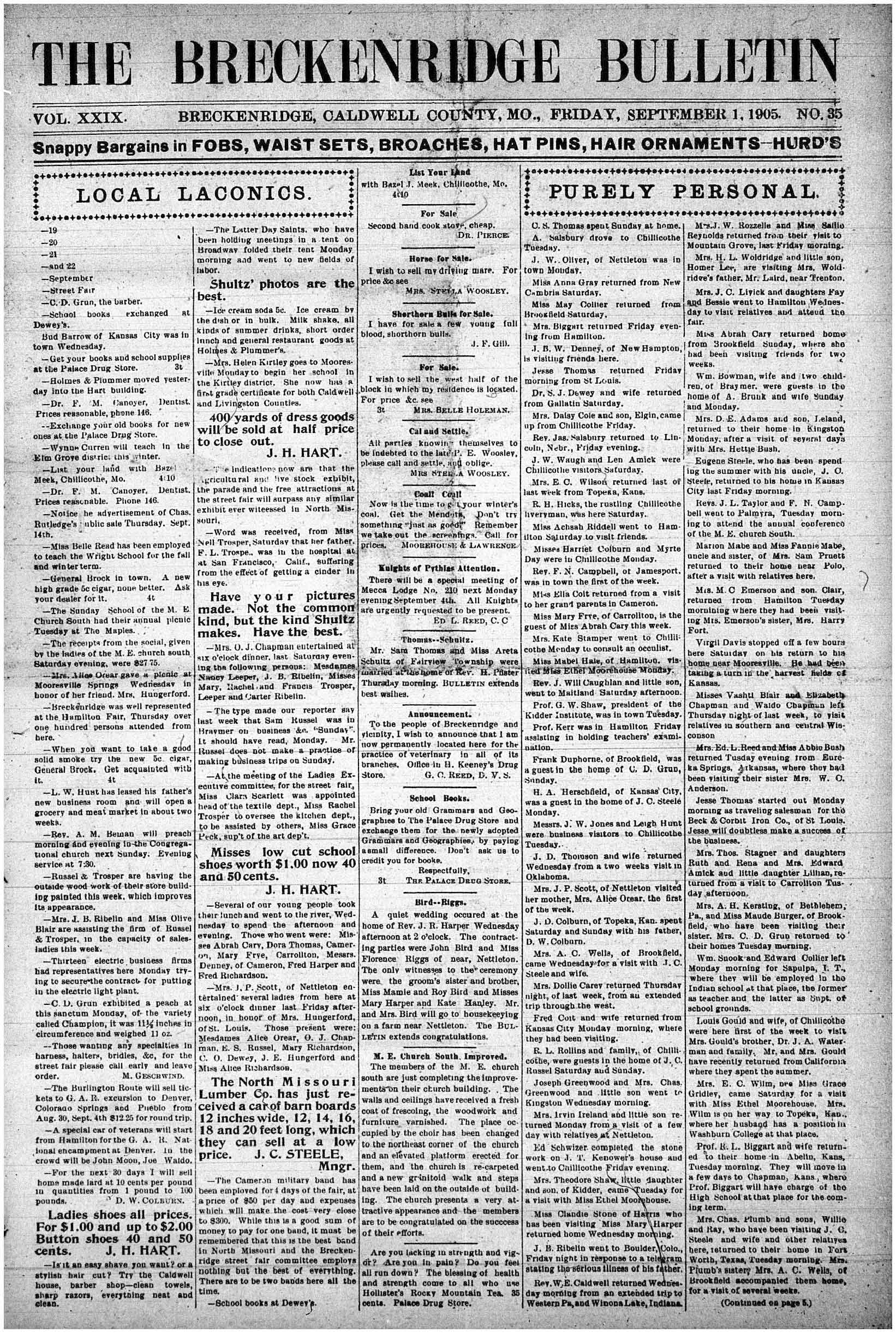 [Breckenridge Bulletin]