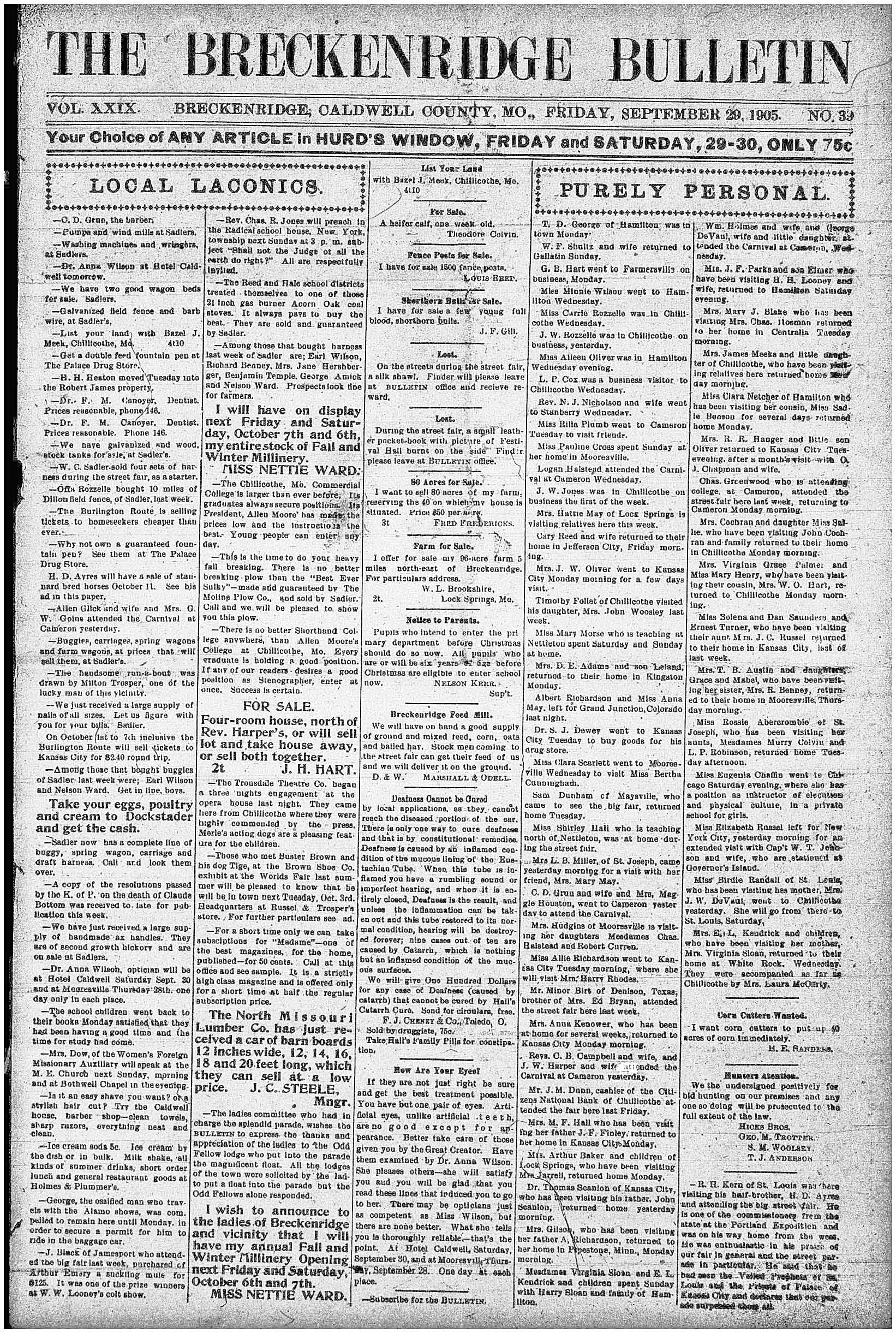 [Breckenridge Bulletin]