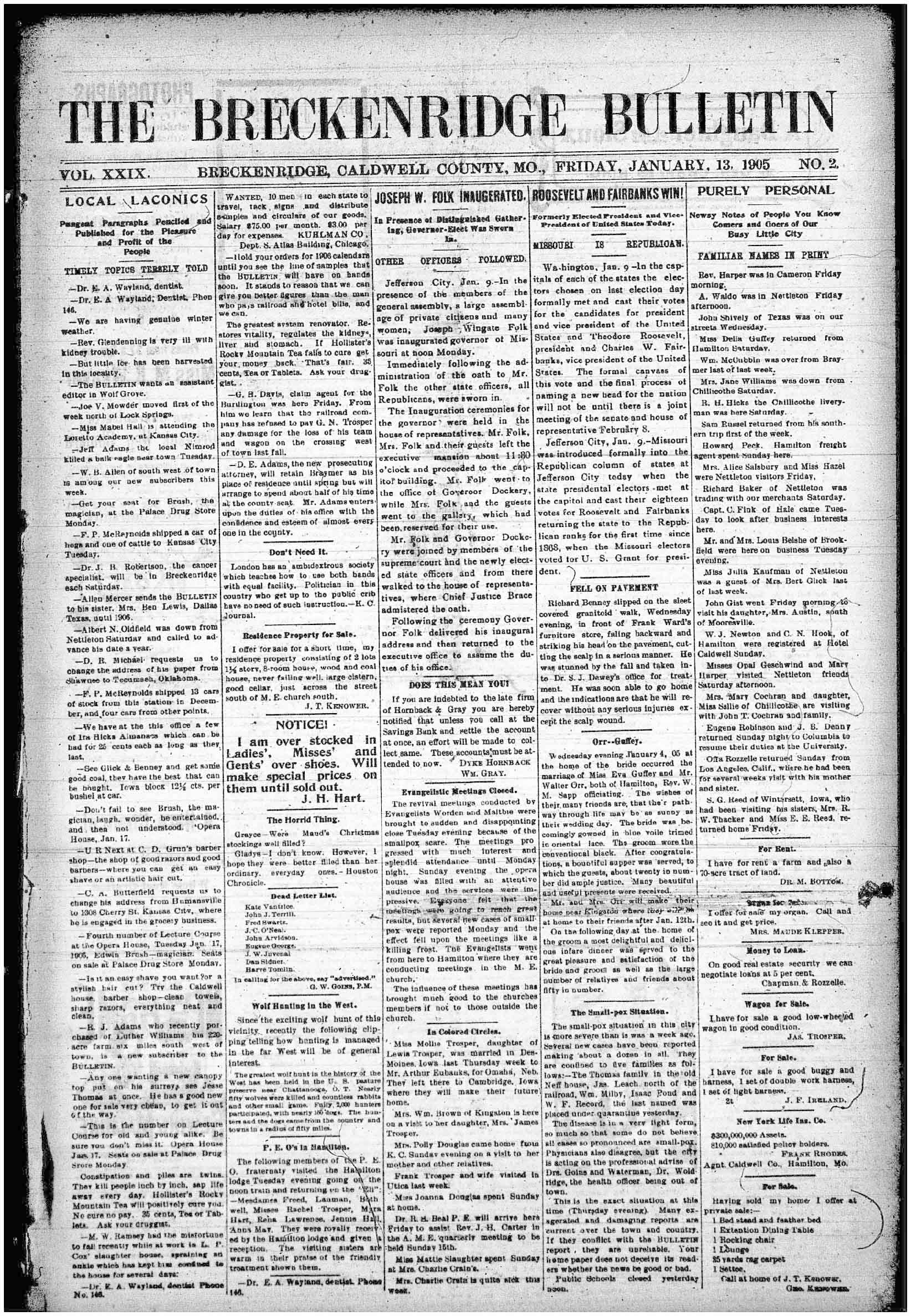 [Breckenridge Bulletin]