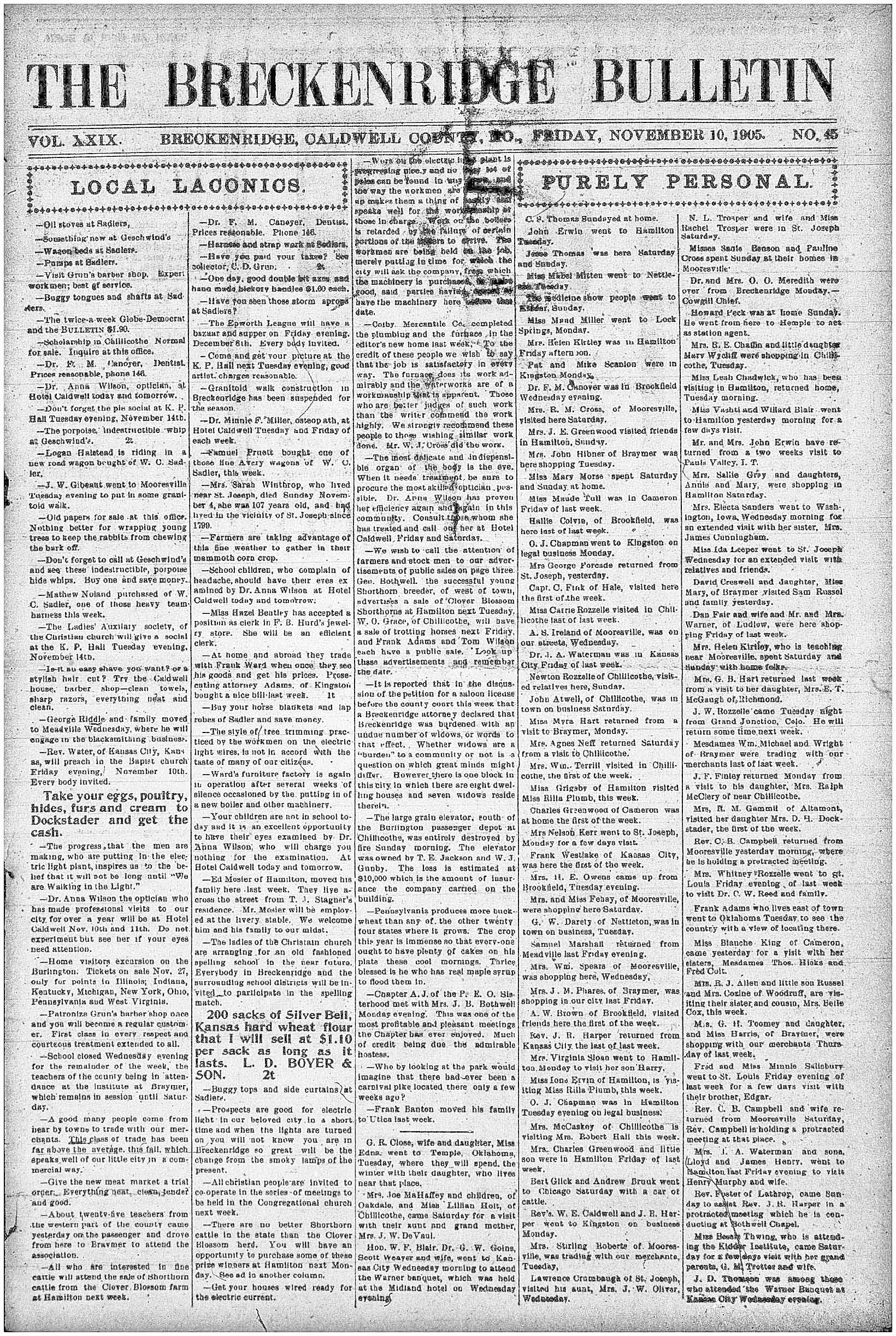 [Breckenridge Bulletin]