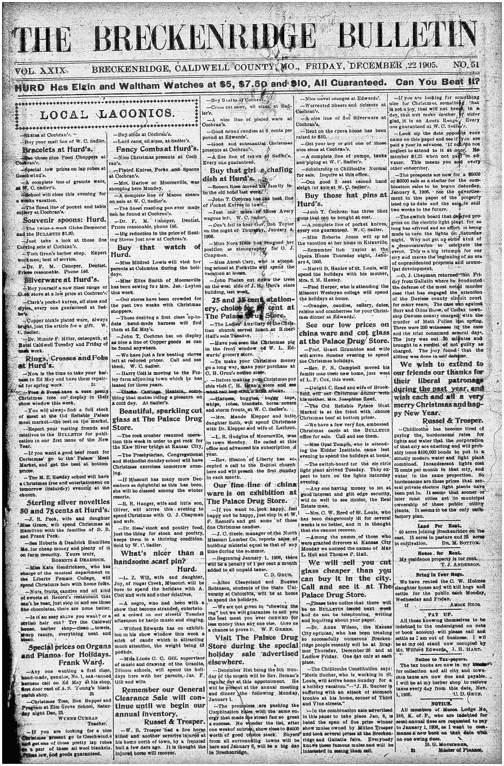 [Breckenridge Bulletin]