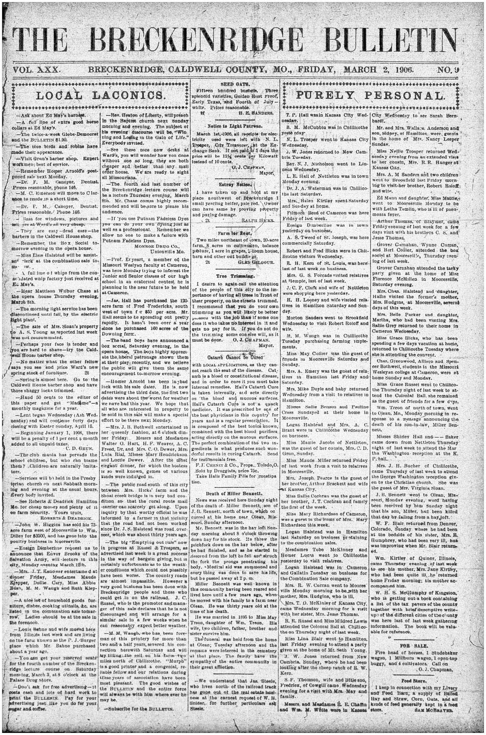 [Breckenridge Bulletin]