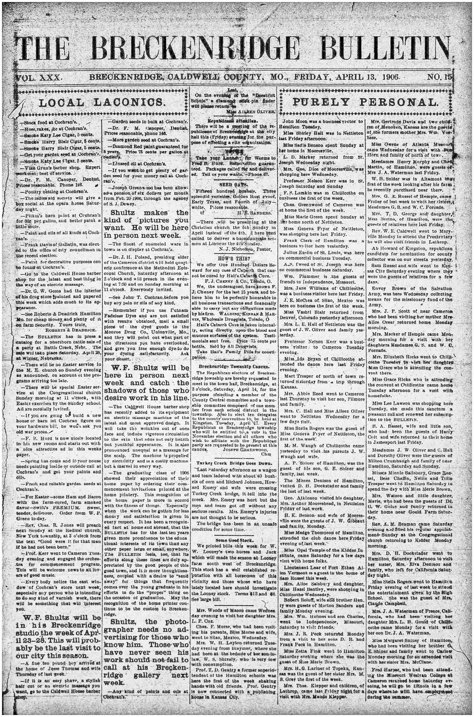 [Breckenridge Bulletin]