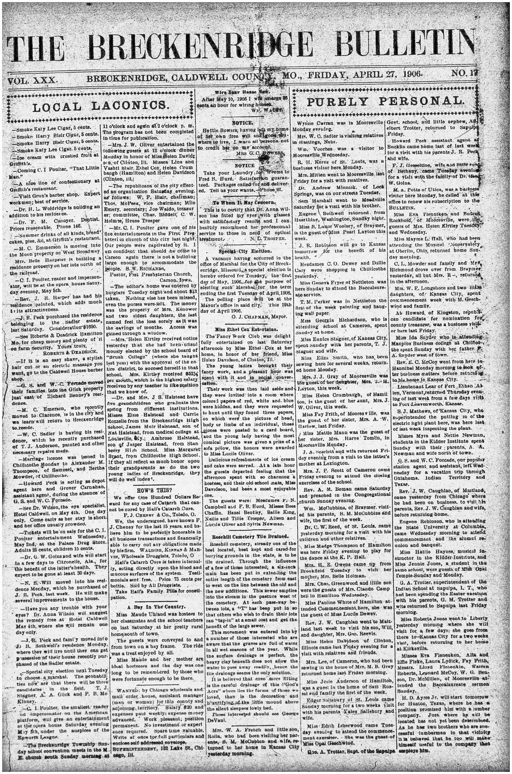 [Breckenridge Bulletin]