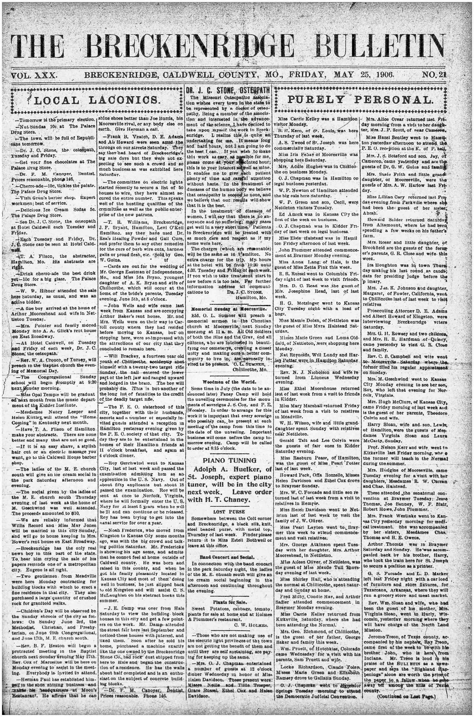 [Breckenridge Bulletin]