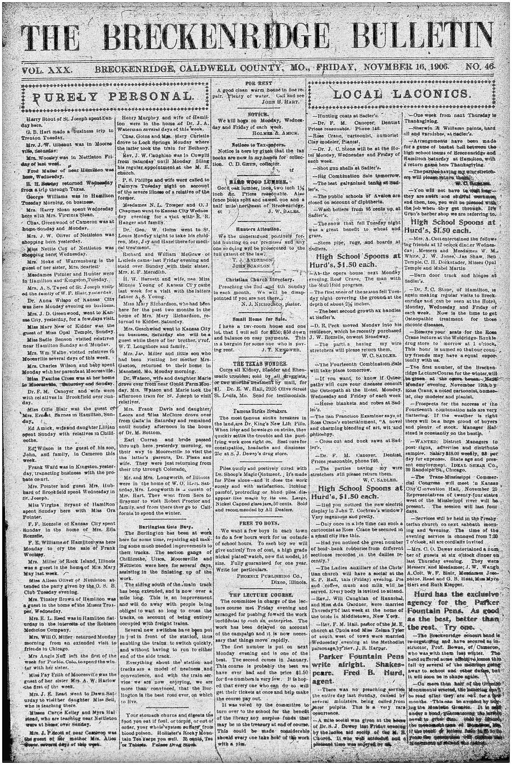 [Breckenridge Bulletin]