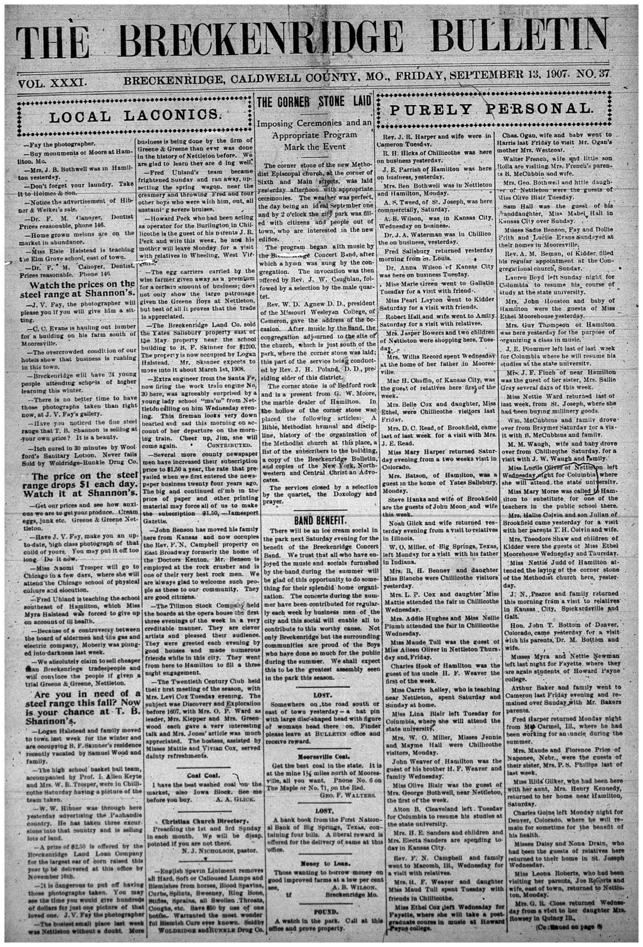 [Breckenridge Bulletin]