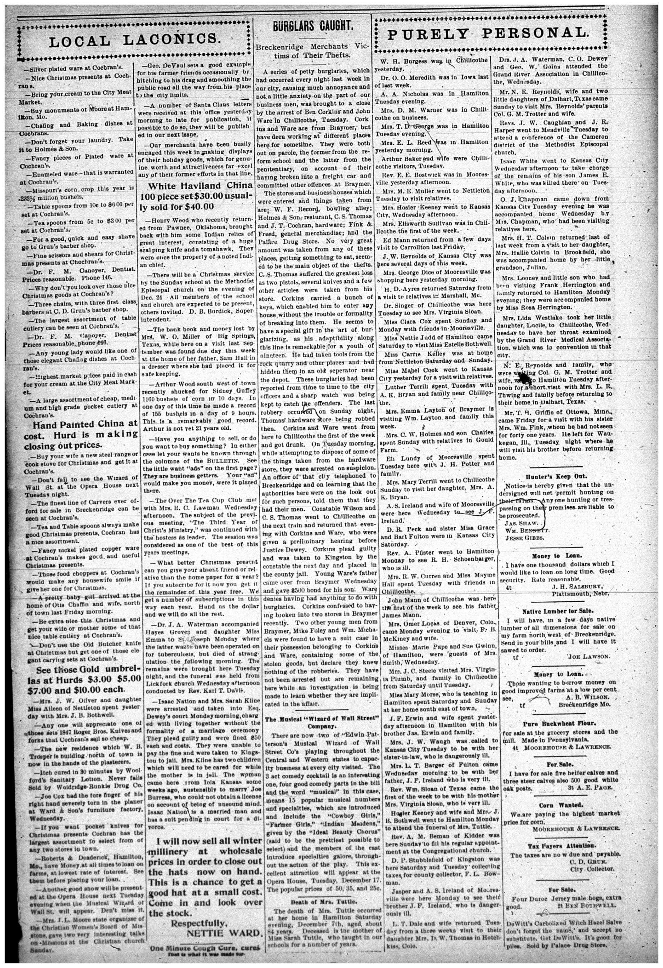 [Breckenridge Bulletin]