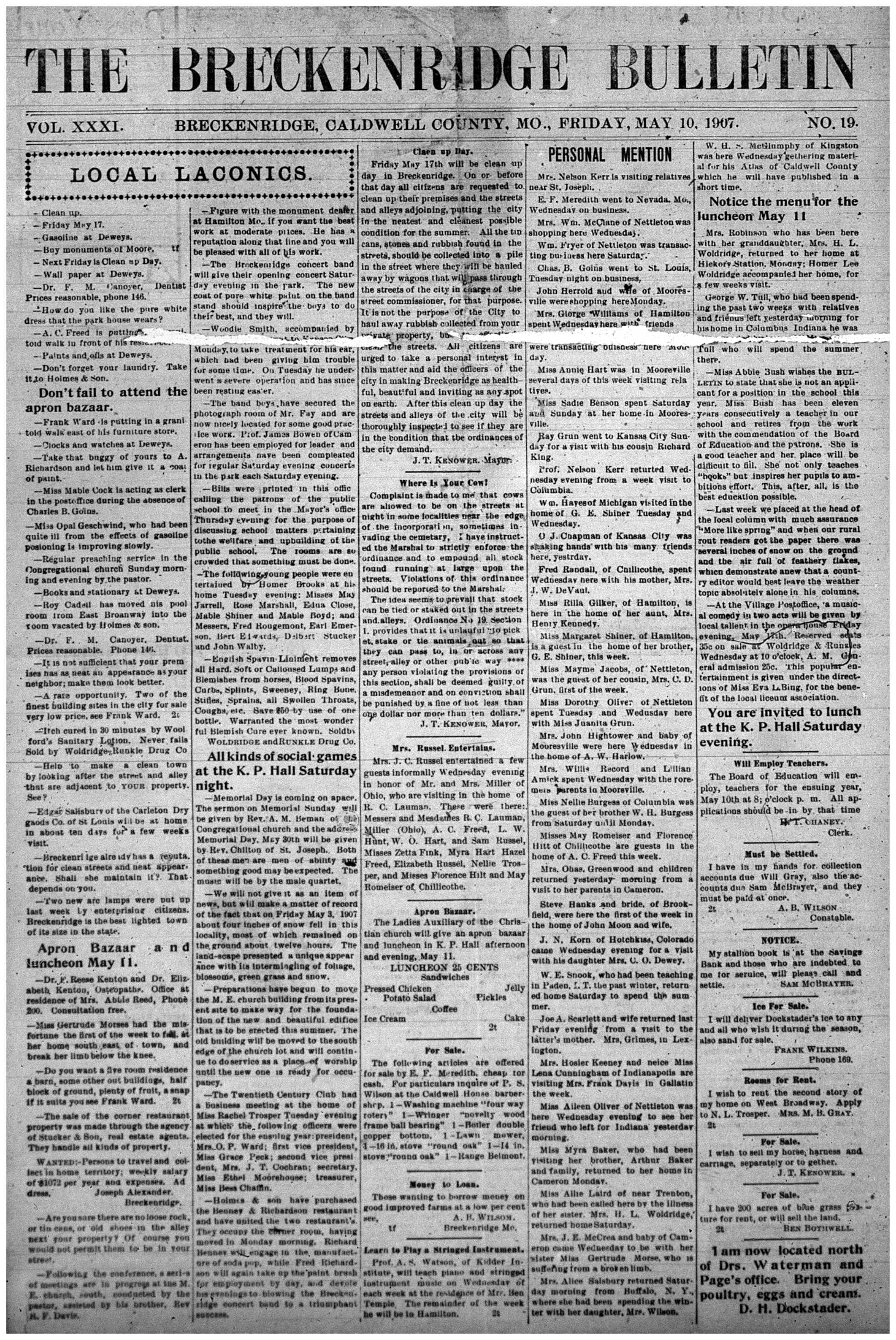 [Breckenridge Bulletin]