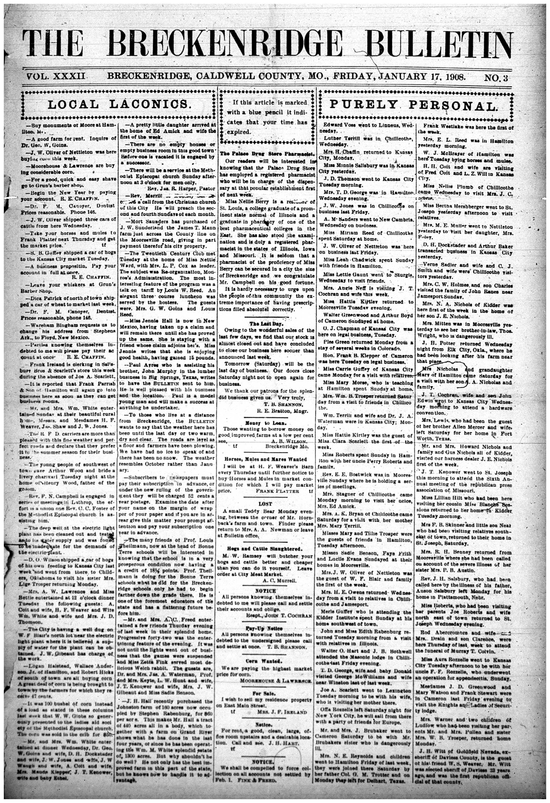 [Breckenridge Bulletin]