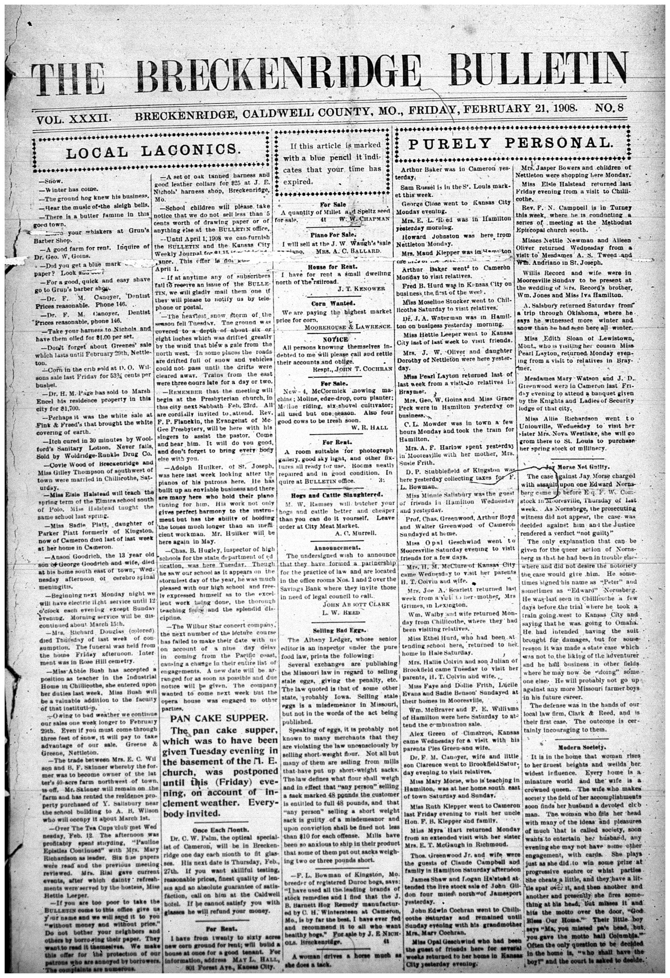 [Breckenridge Bulletin]