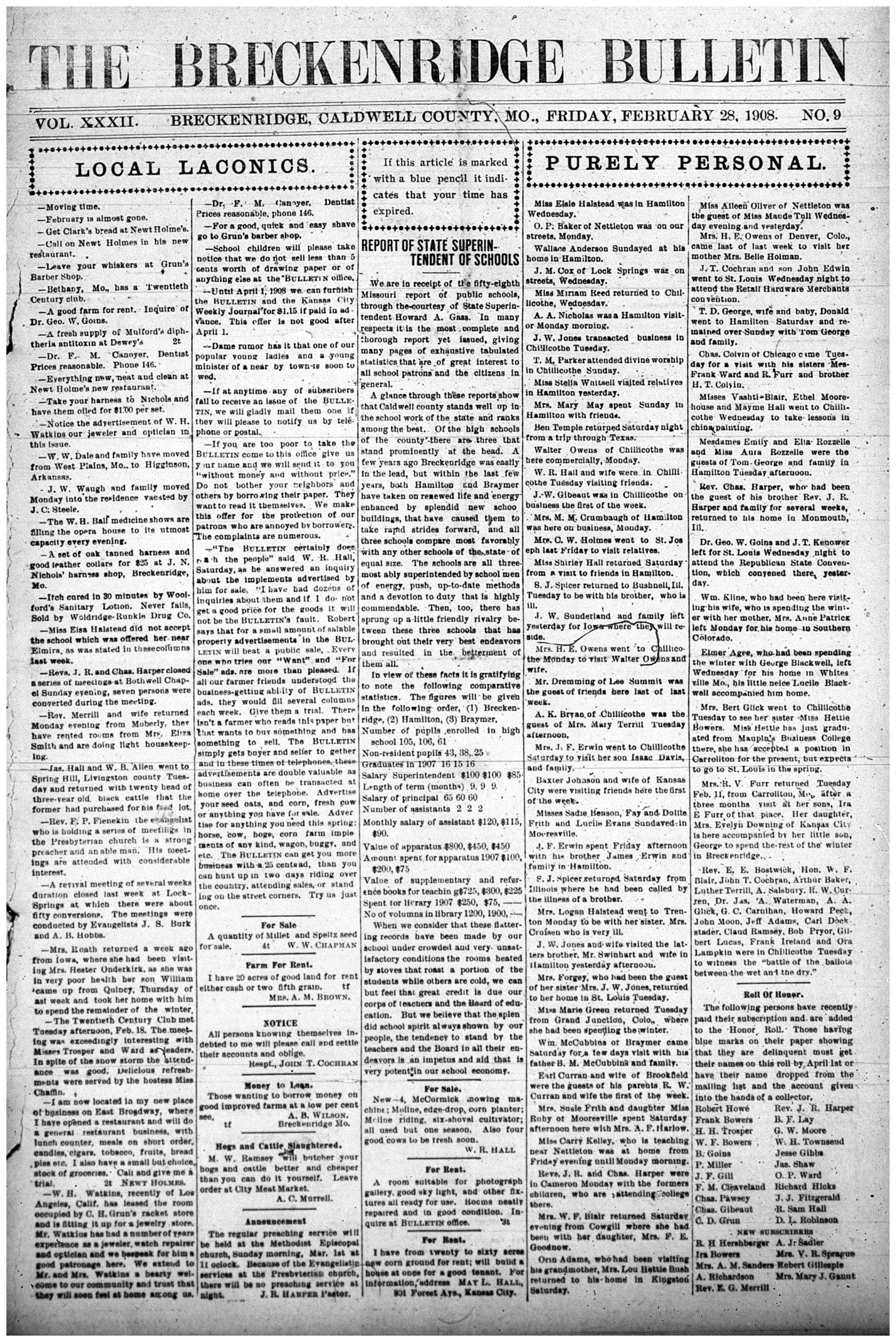 [Breckenridge Bulletin]