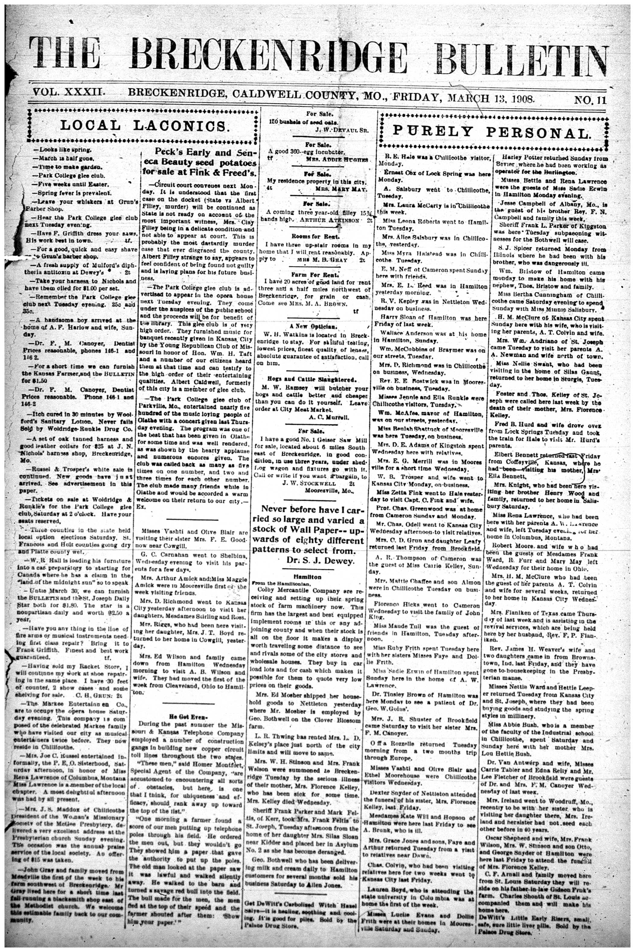 [Breckenridge Bulletin]