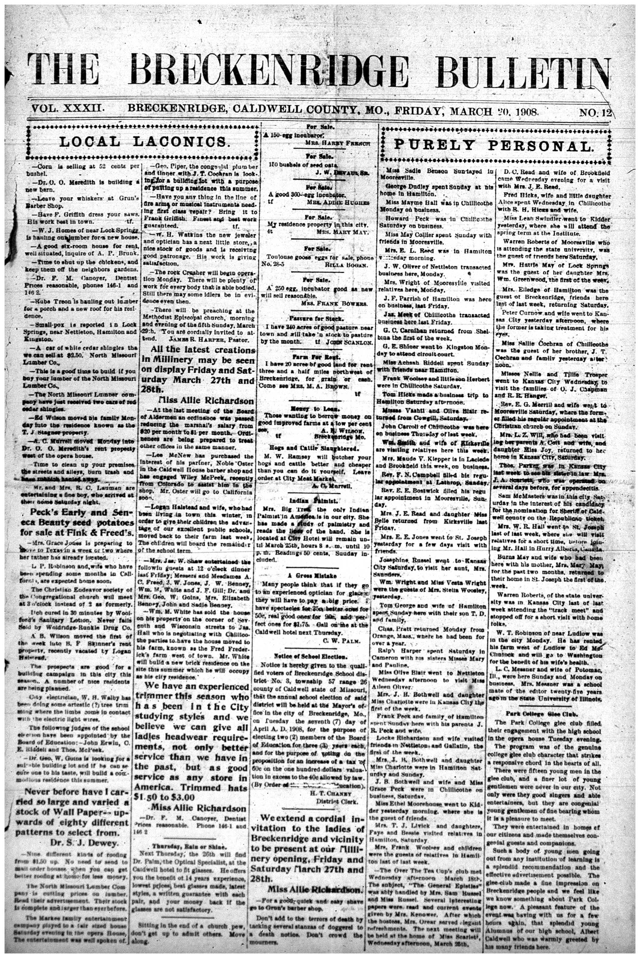 [Breckenridge Bulletin]