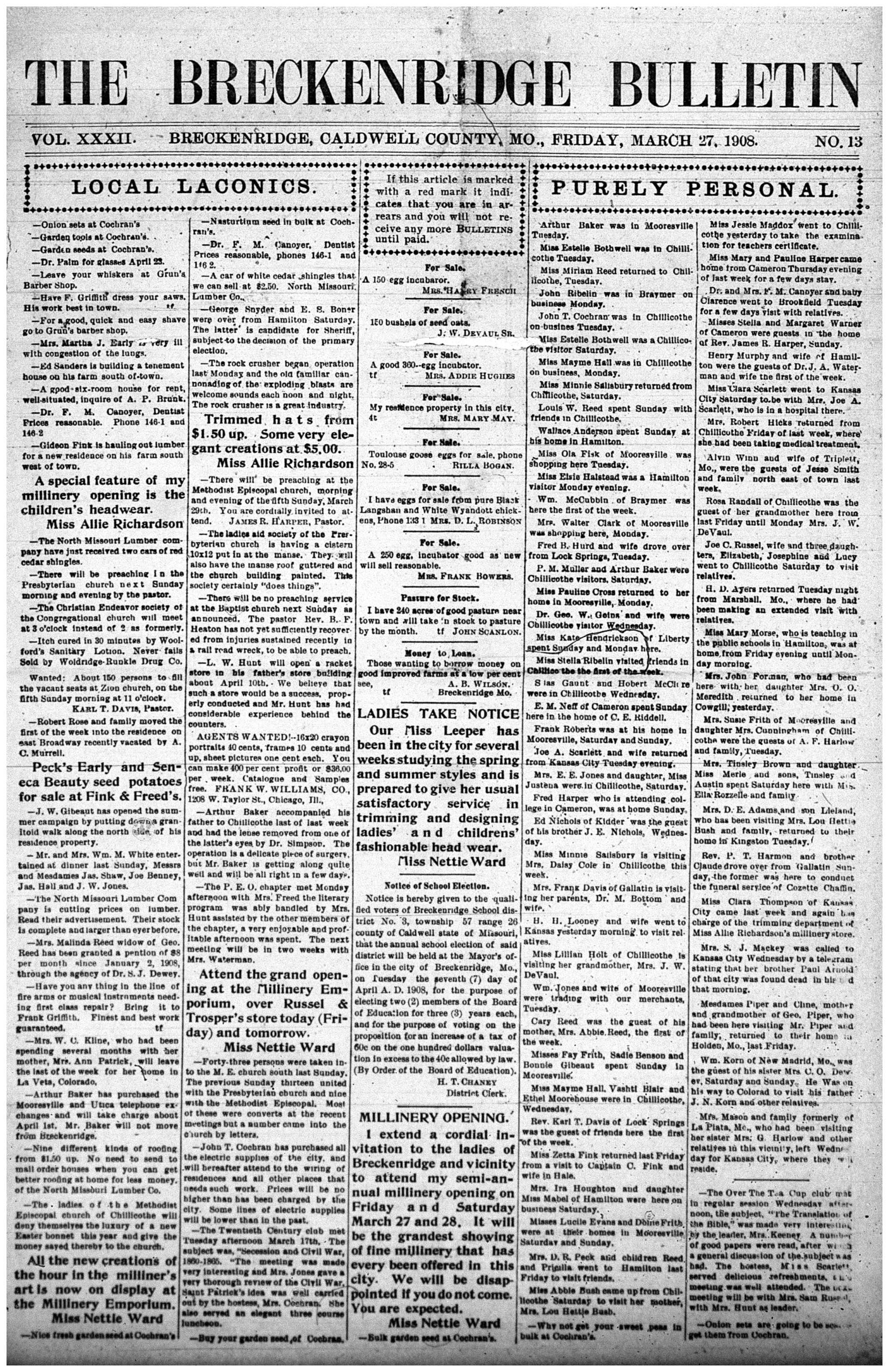 [Breckenridge Bulletin]