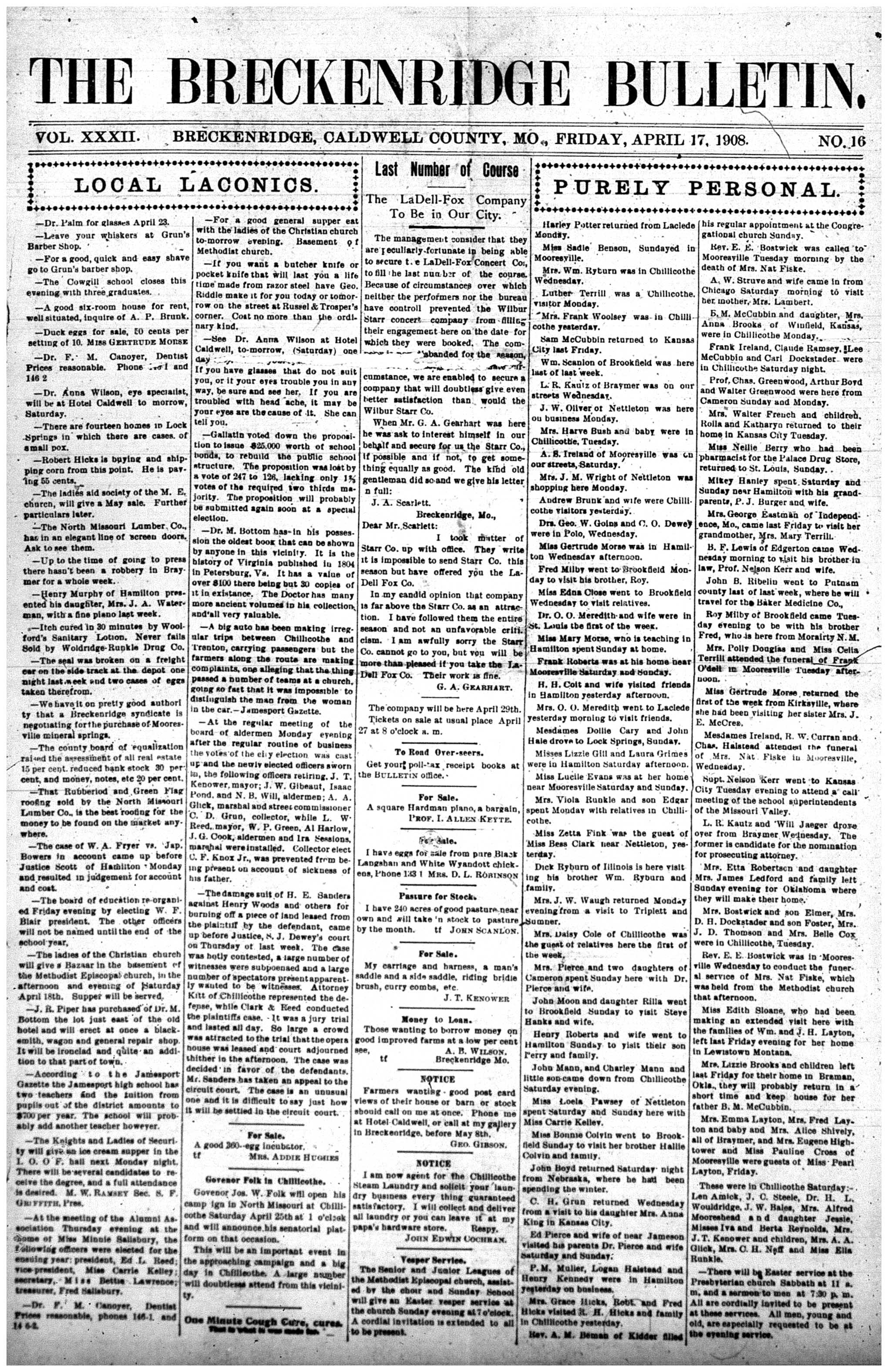 [Breckenridge Bulletin]