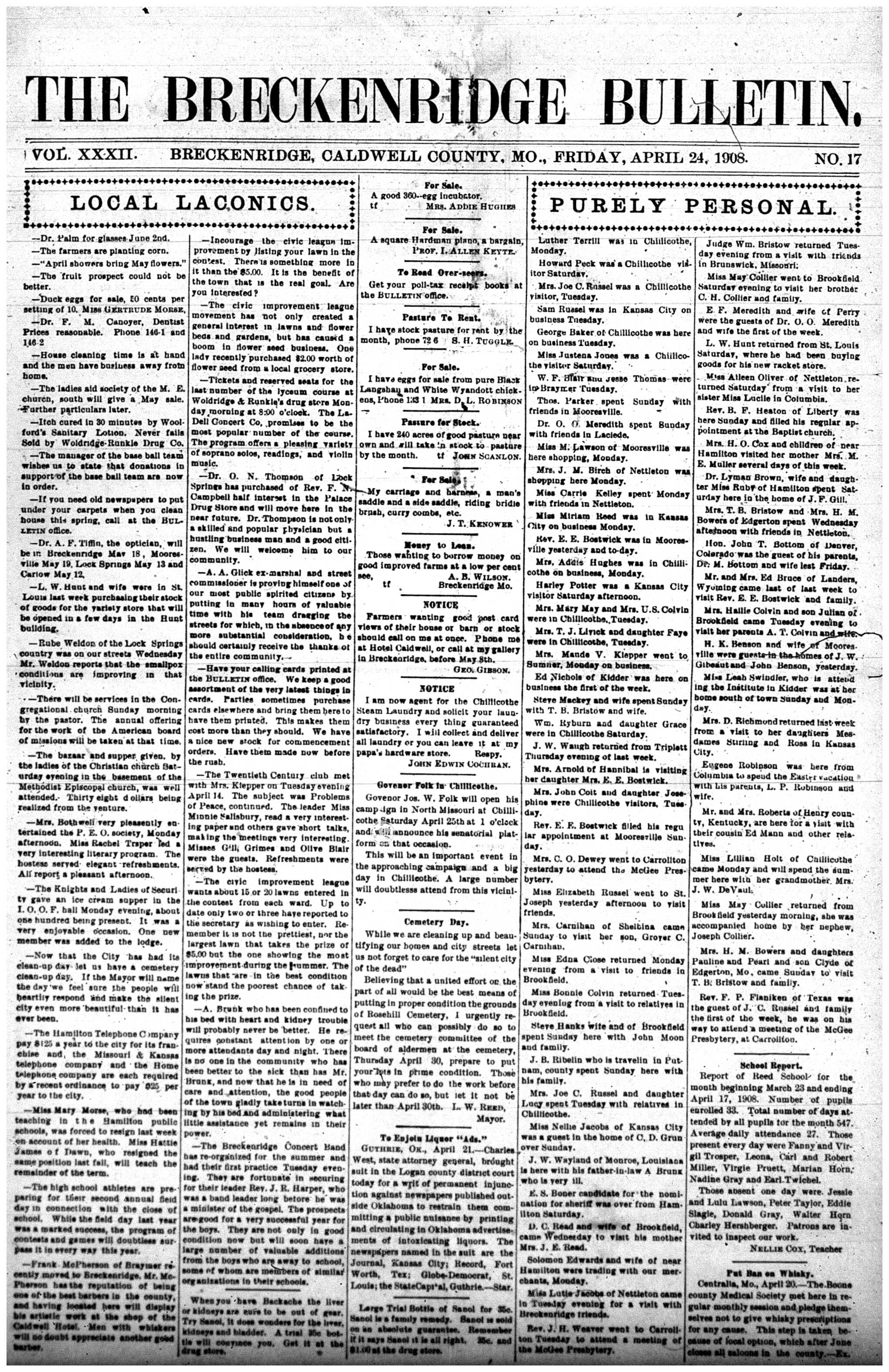 [Breckenridge Bulletin]