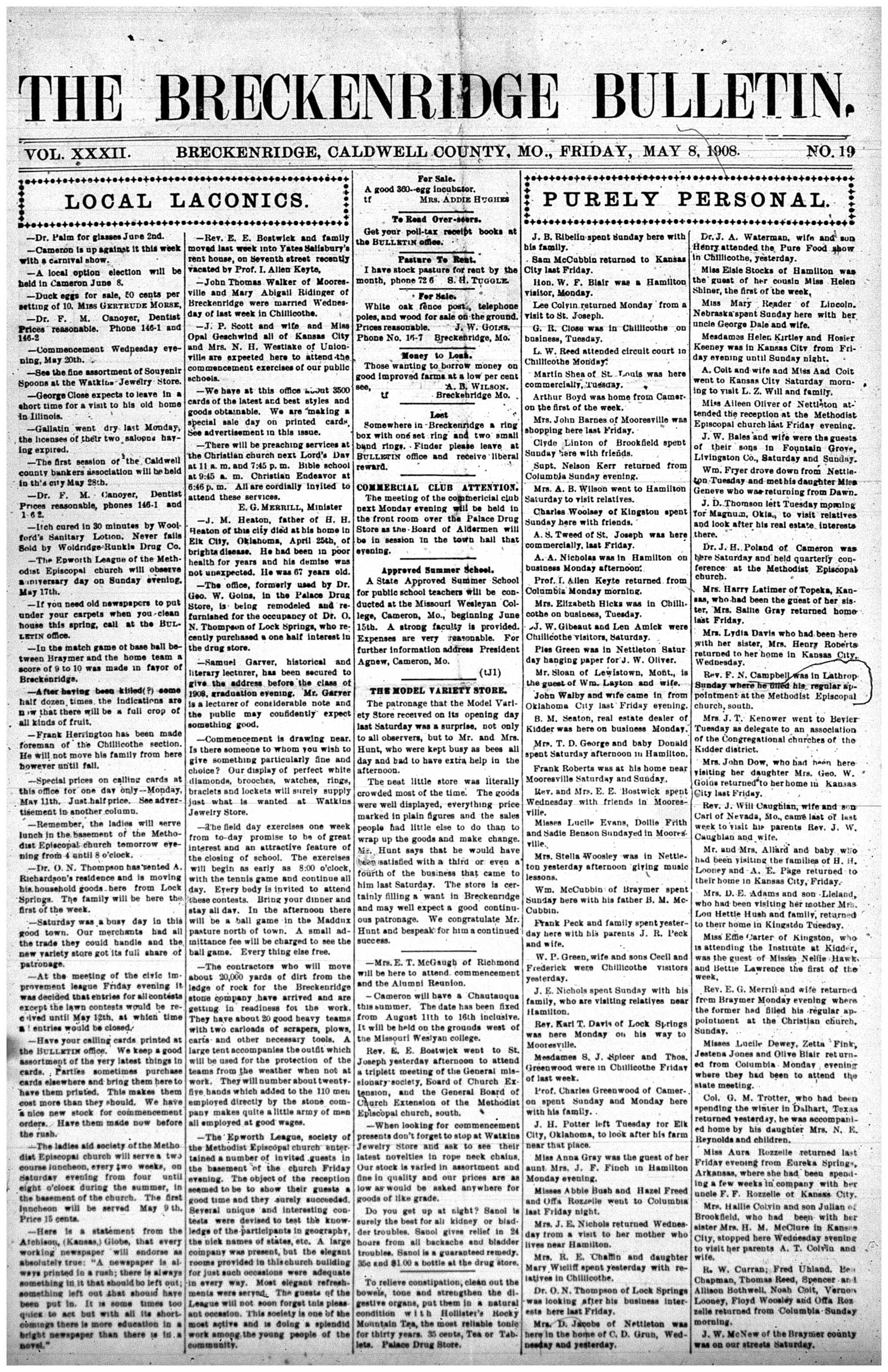 [Breckenridge Bulletin]