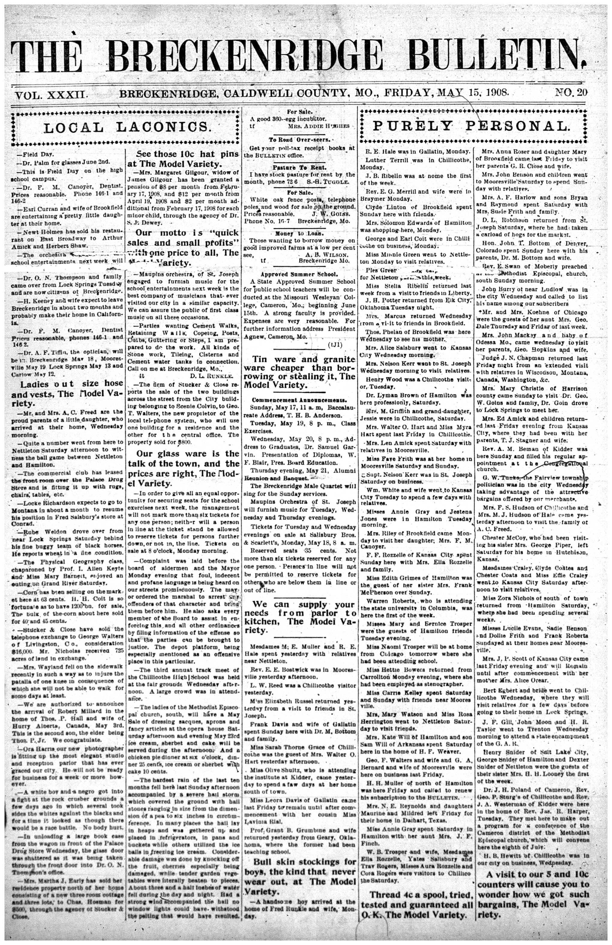 [Breckenridge Bulletin]