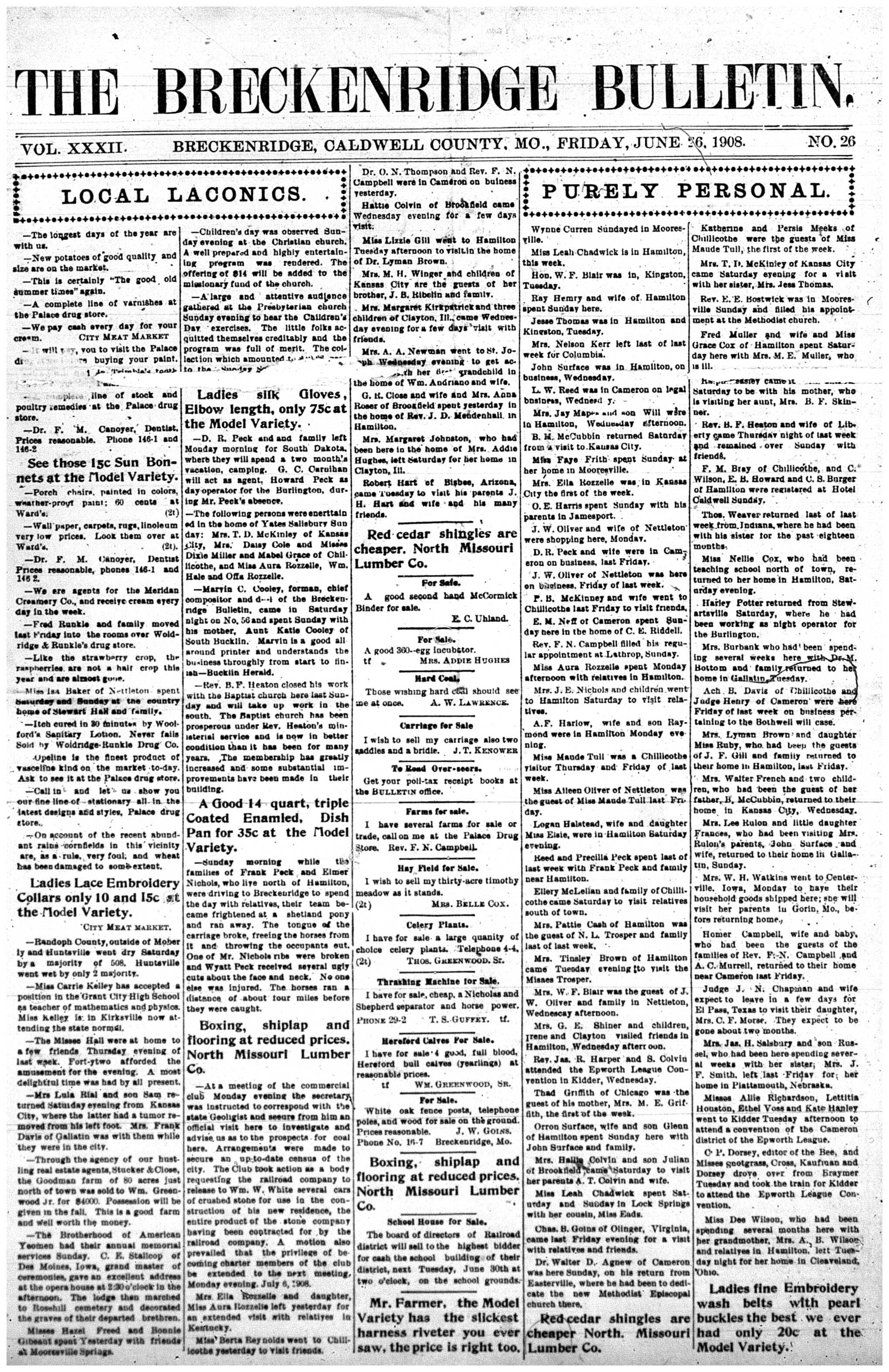 [Breckenridge Bulletin]