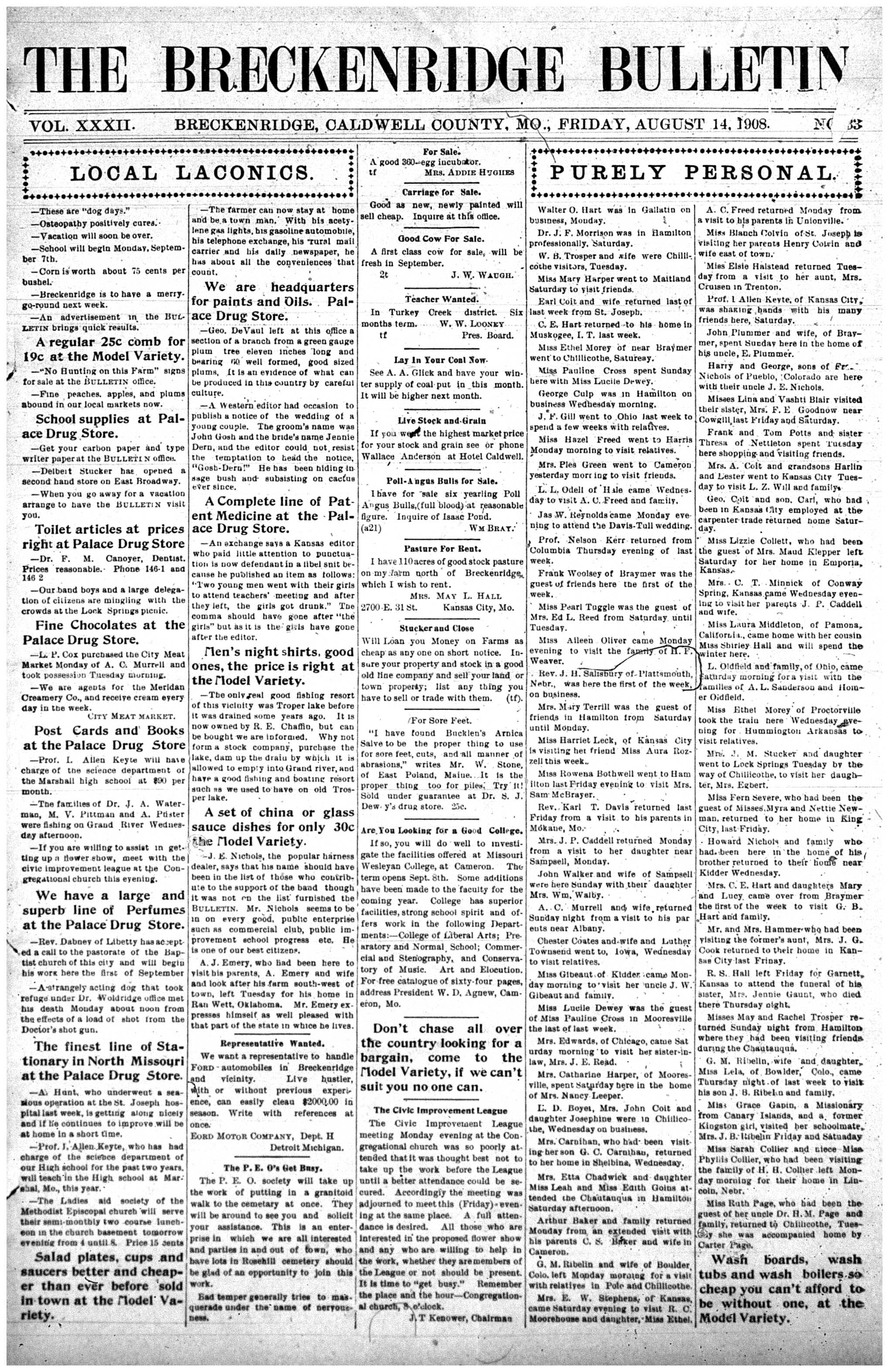 [Breckenridge Bulletin]