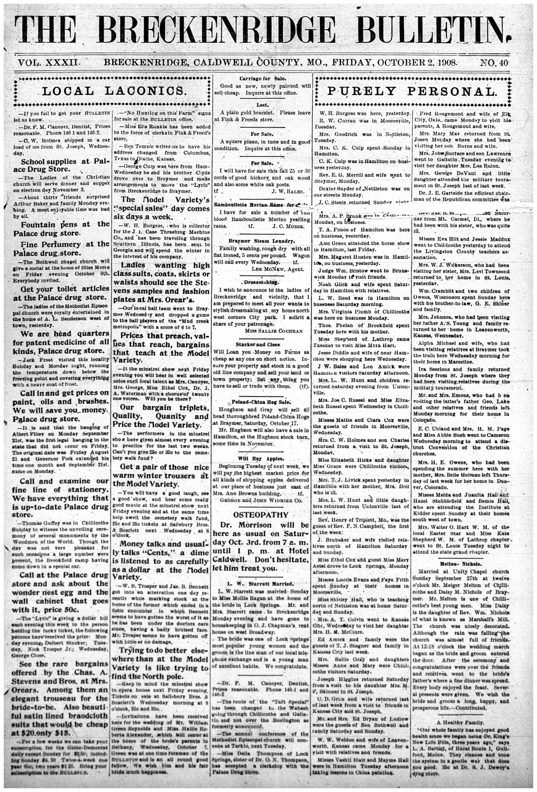 [Breckenridge Bulletin]