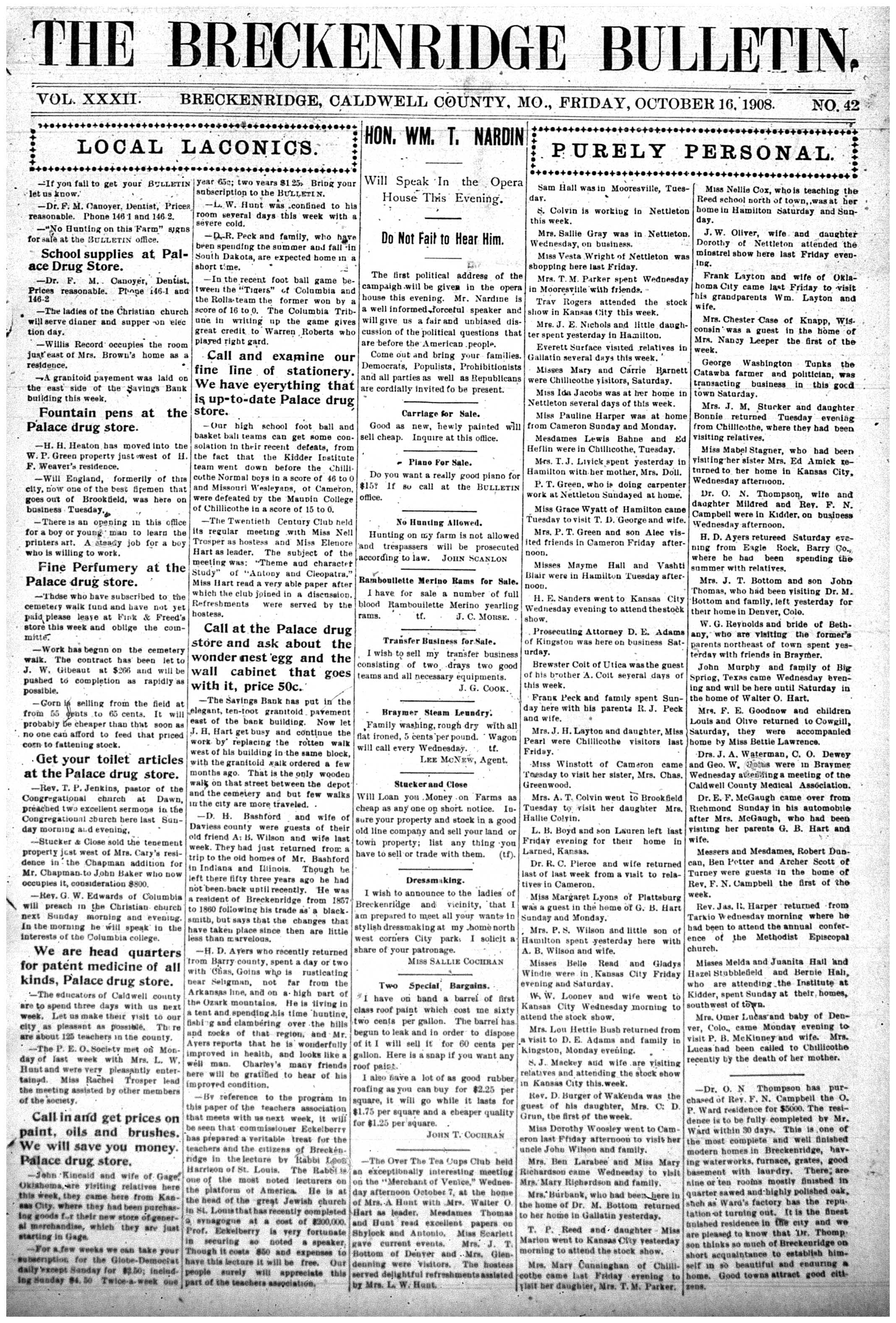 [Breckenridge Bulletin]