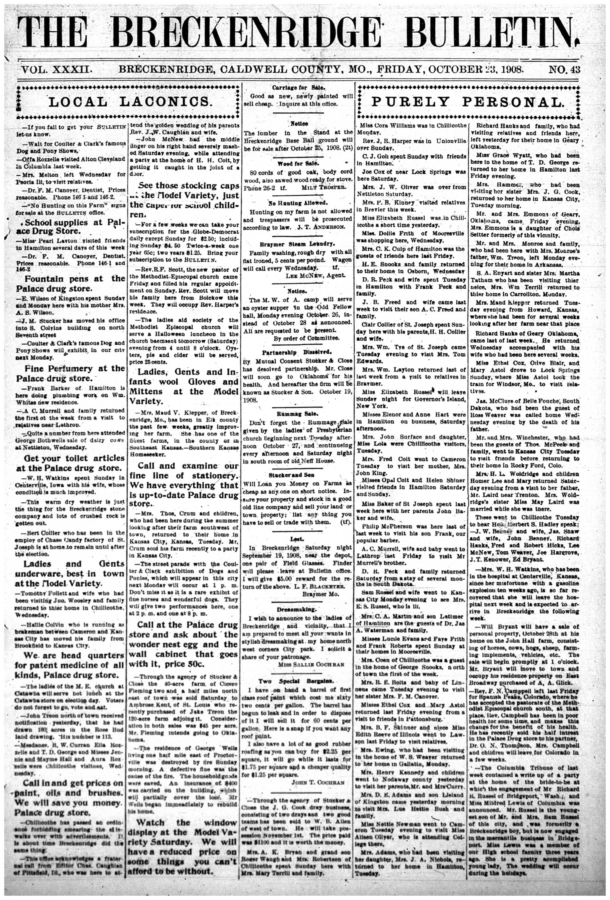 [Breckenridge Bulletin]