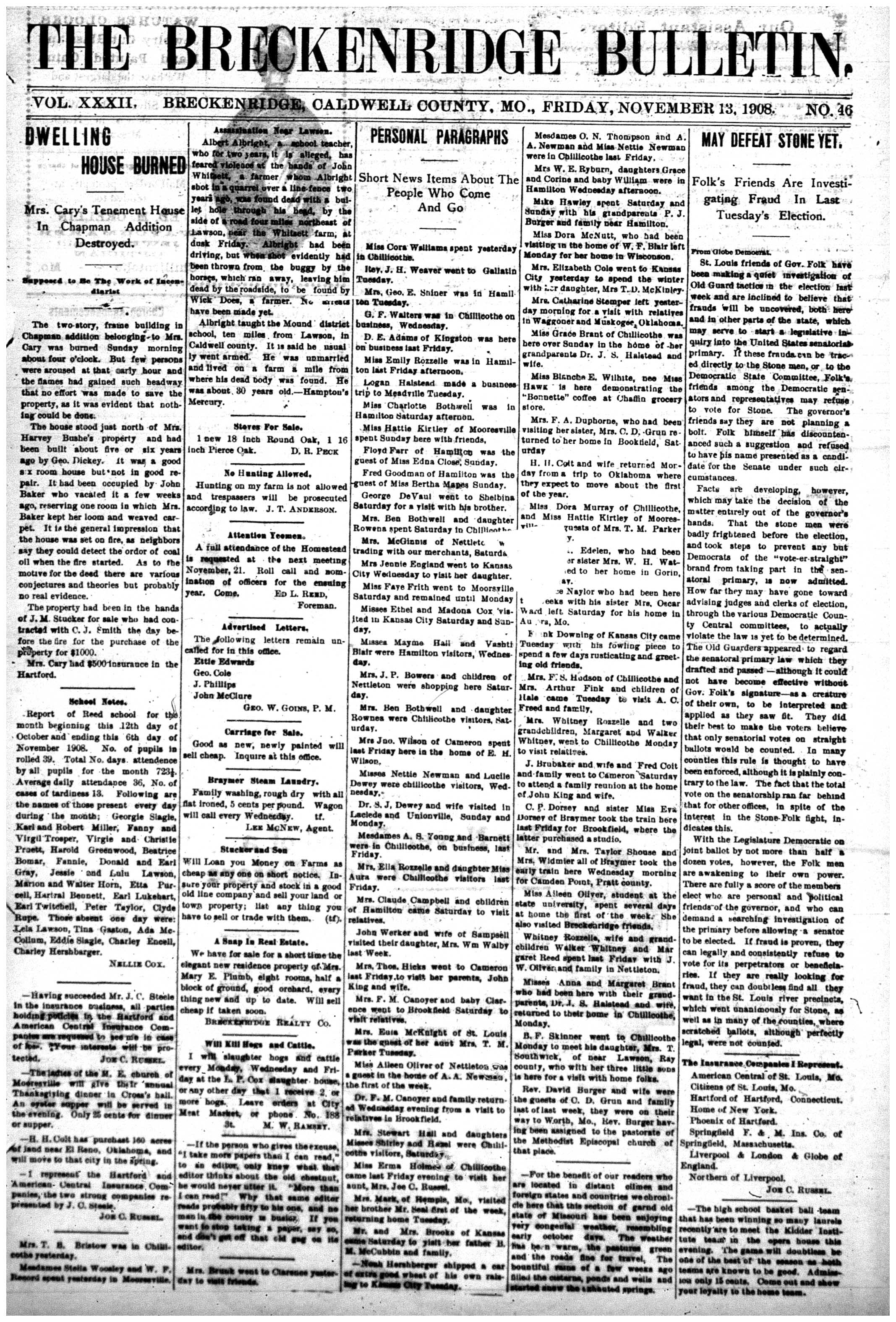 [Breckenridge Bulletin]