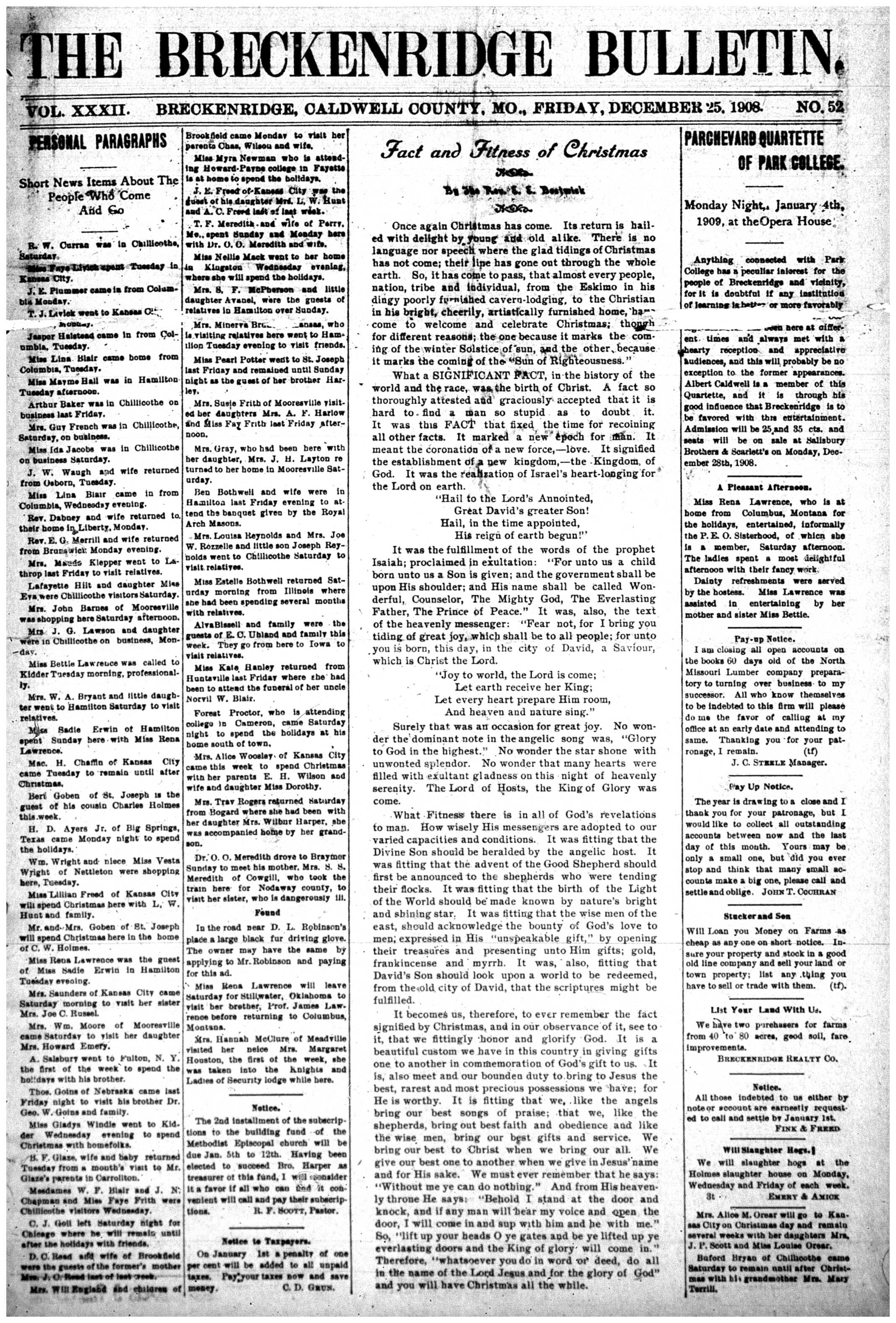 [Breckenridge Bulletin]