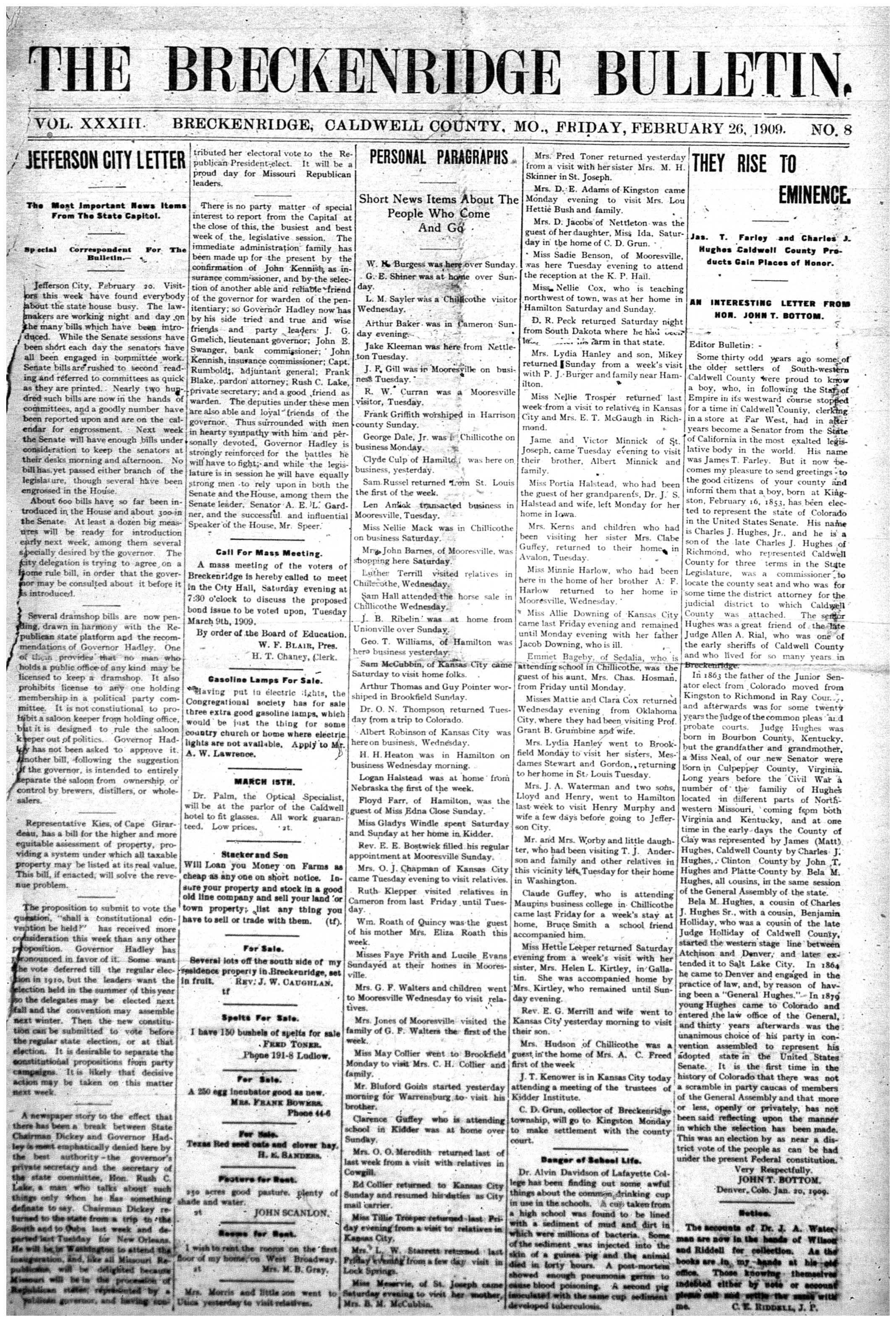 [Breckenridge Bulletin]